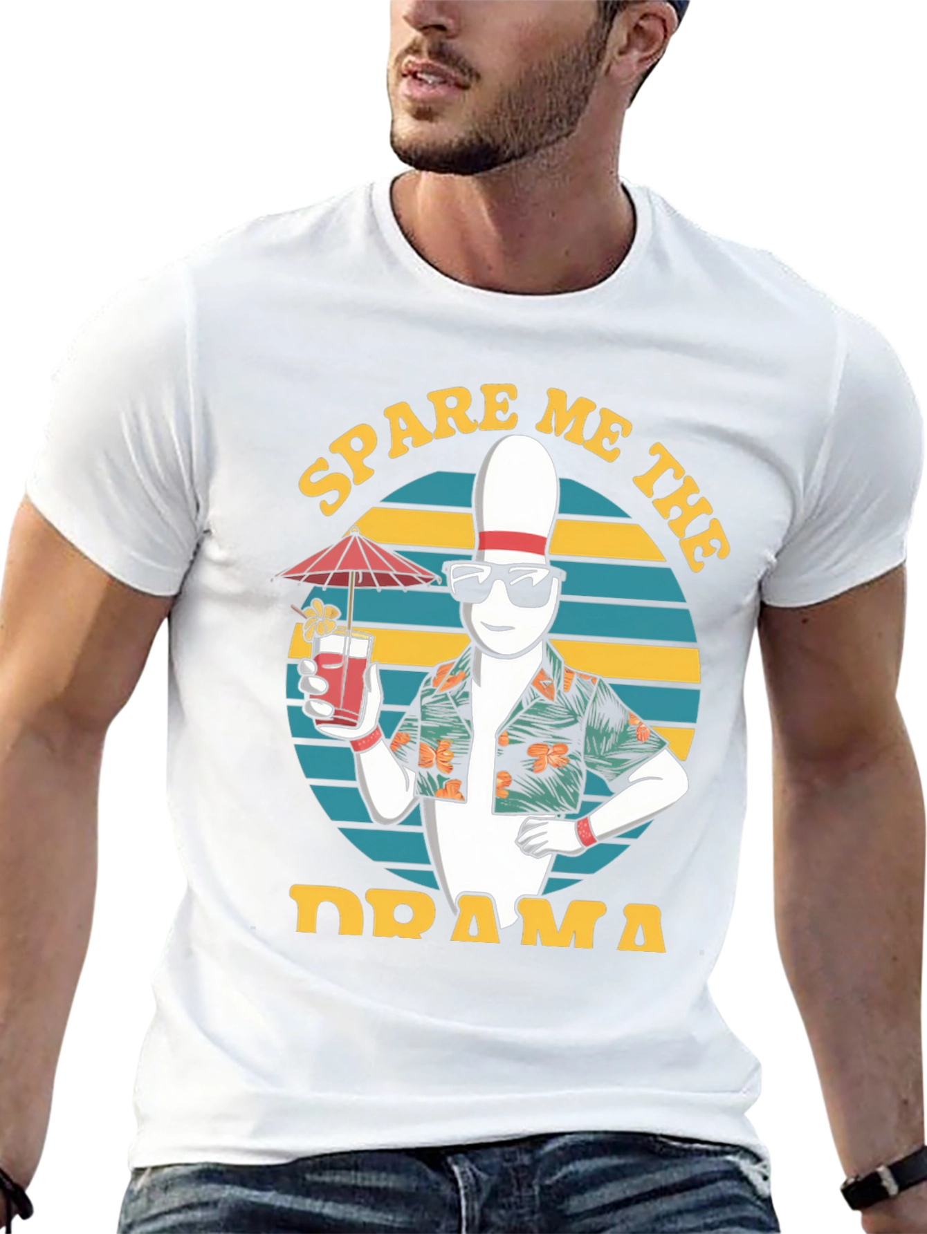 Spare Me The Drama Bowling T-Shirt