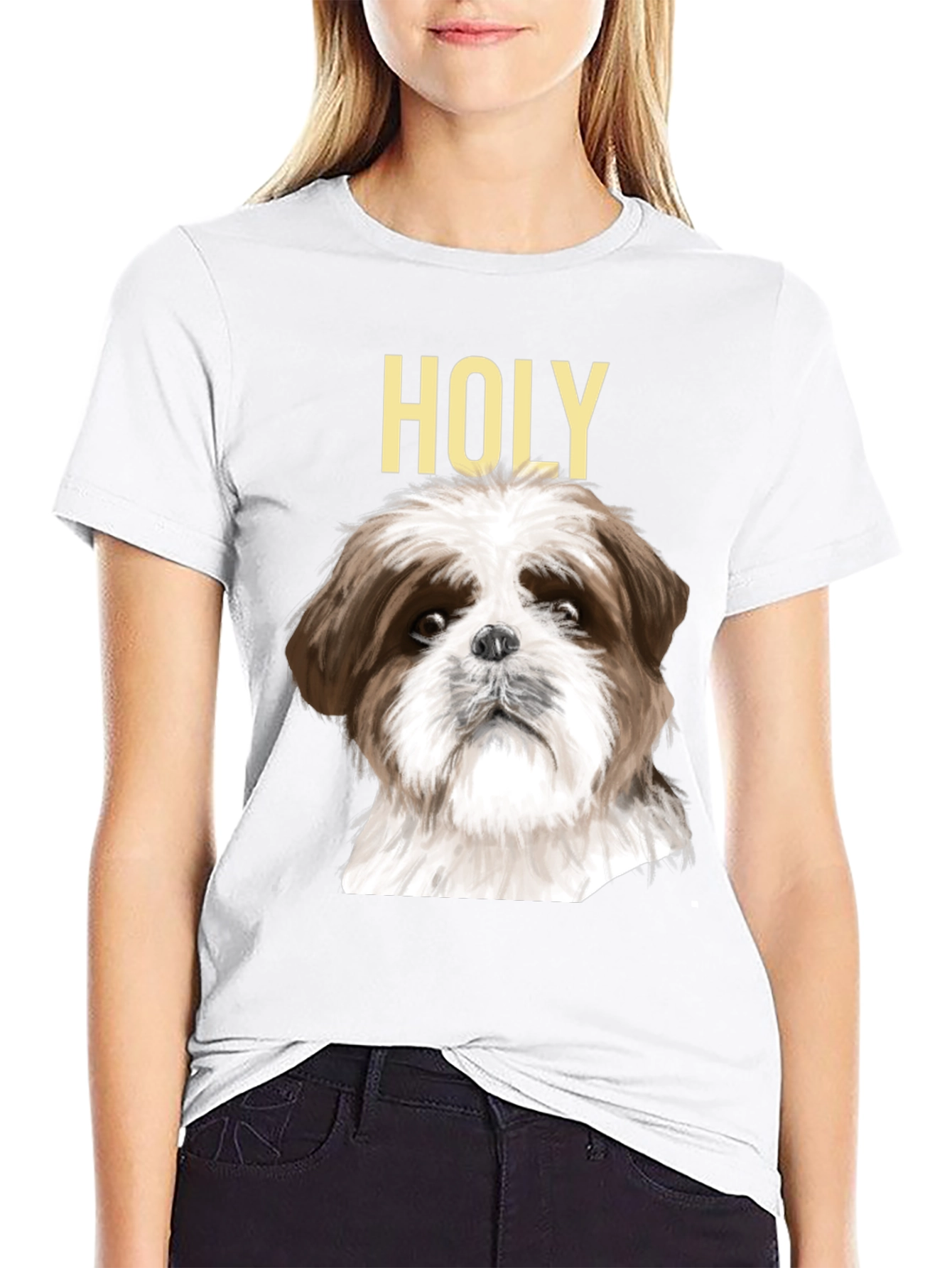 Holy Shih Tzu Dog T-Shirt
