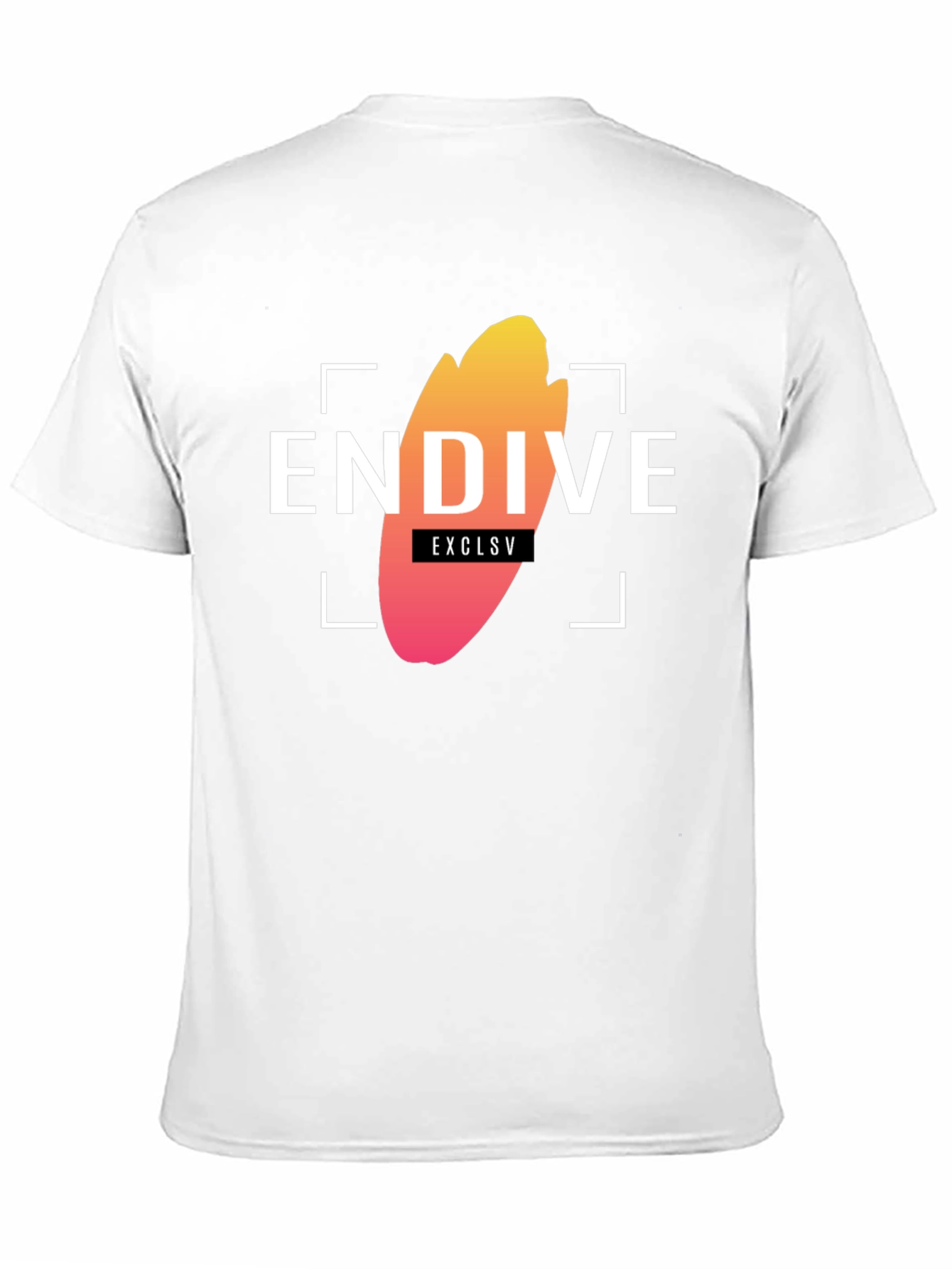 Endive Exclusive Black Graphic Tee