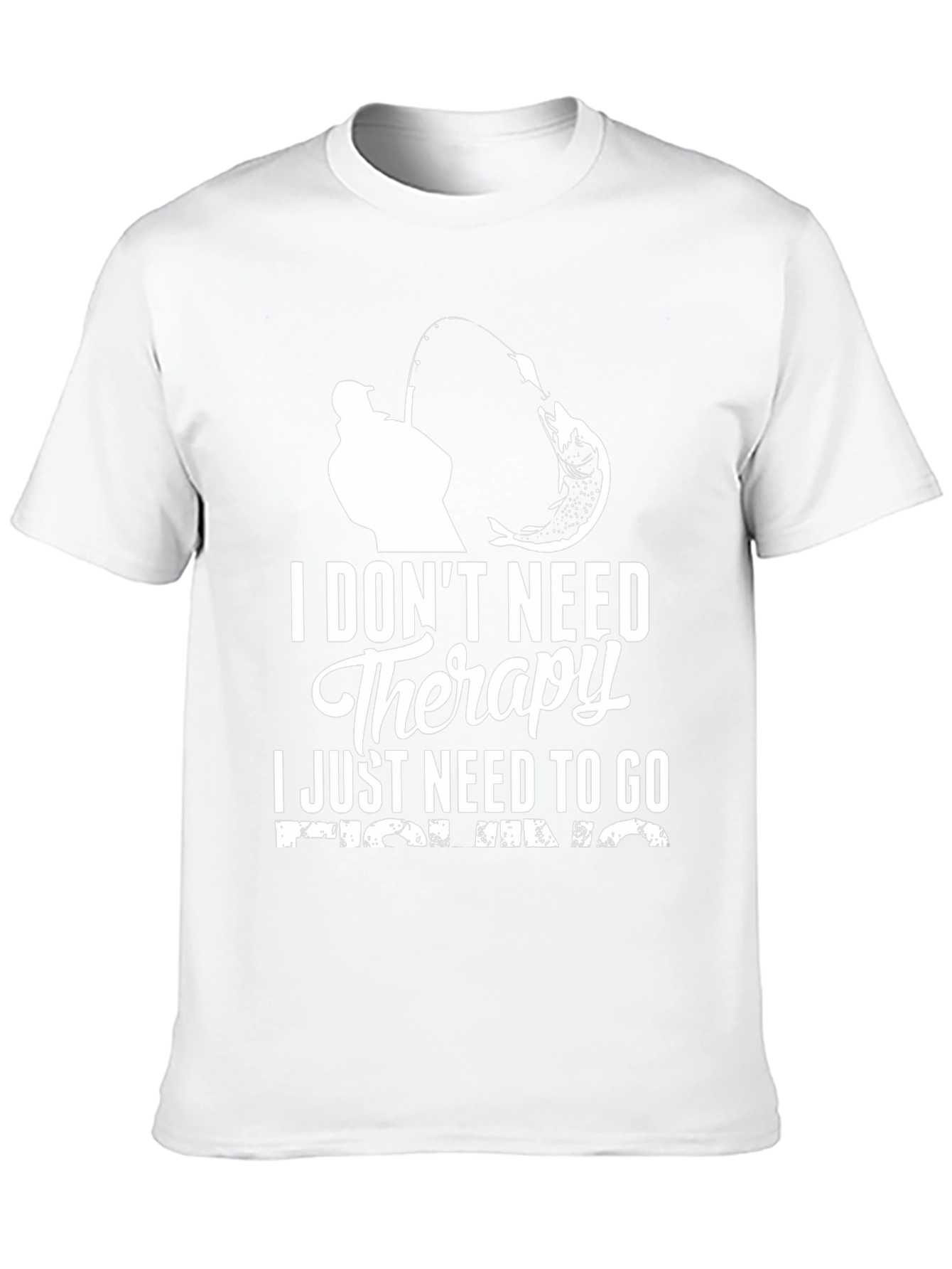 Fishing Therapy Graphic T-Shirt