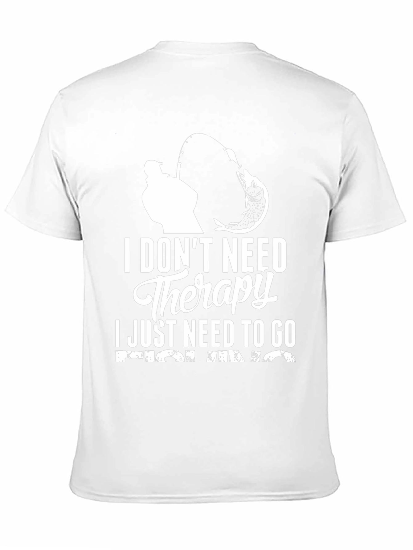 Fishing Therapy Graphic T-Shirt