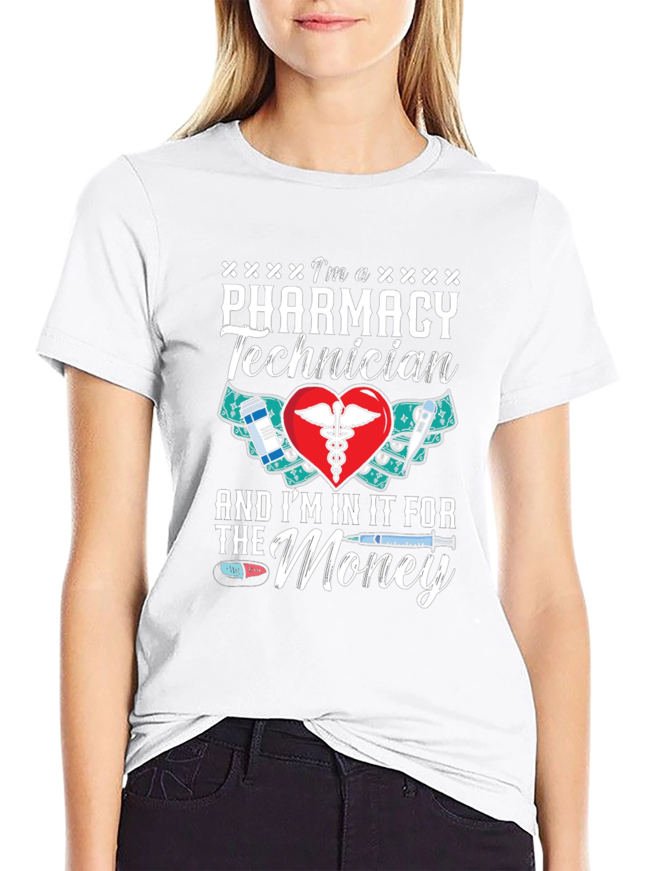 Pharmacy Technician Money T-Shirt