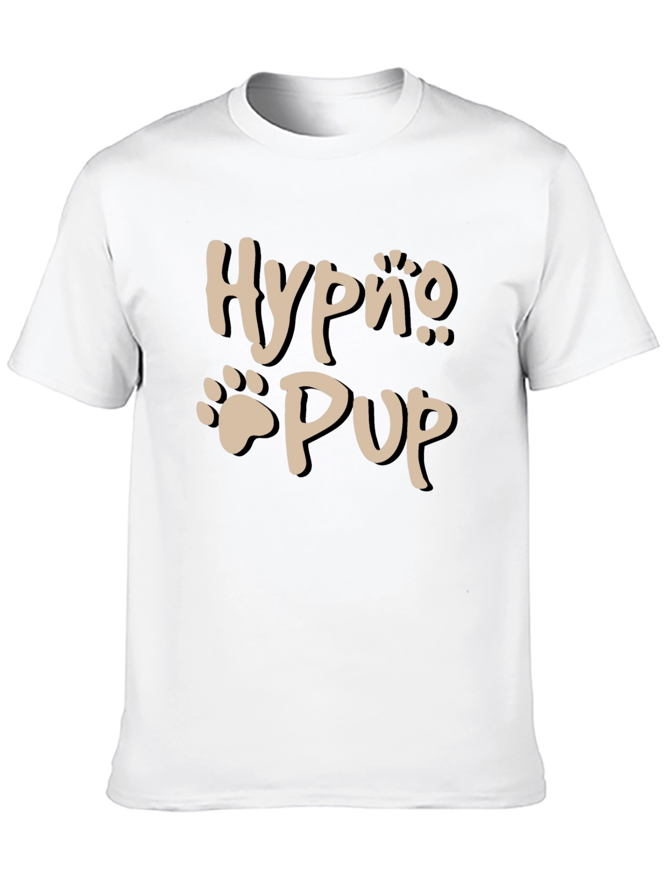 Nurpo Pup Graphic Tee - Mens Black T-Shirt