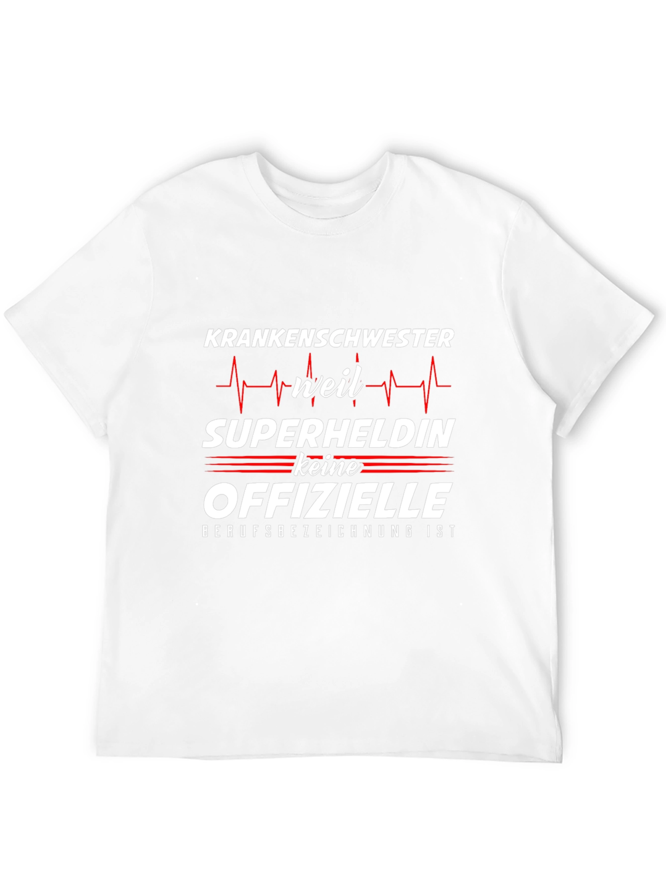 Nurse Superhero Graphic Tee - Black Cotton T-Shirt