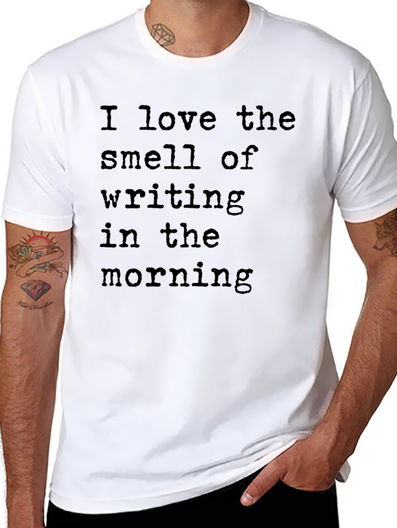 I Love the Smell of Writing T-Shirt