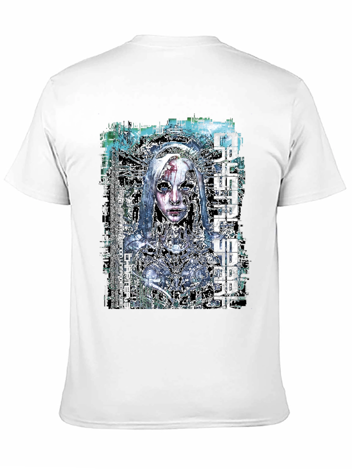 Cyberpunk Anime Graphic Black T-Shirt