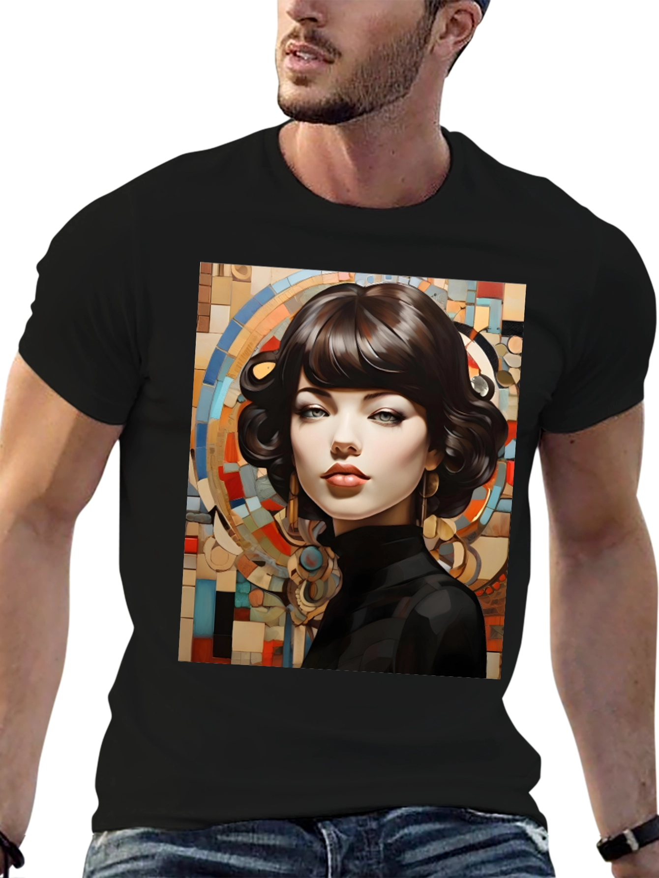 Elegant Woman Portrait T-Shirt