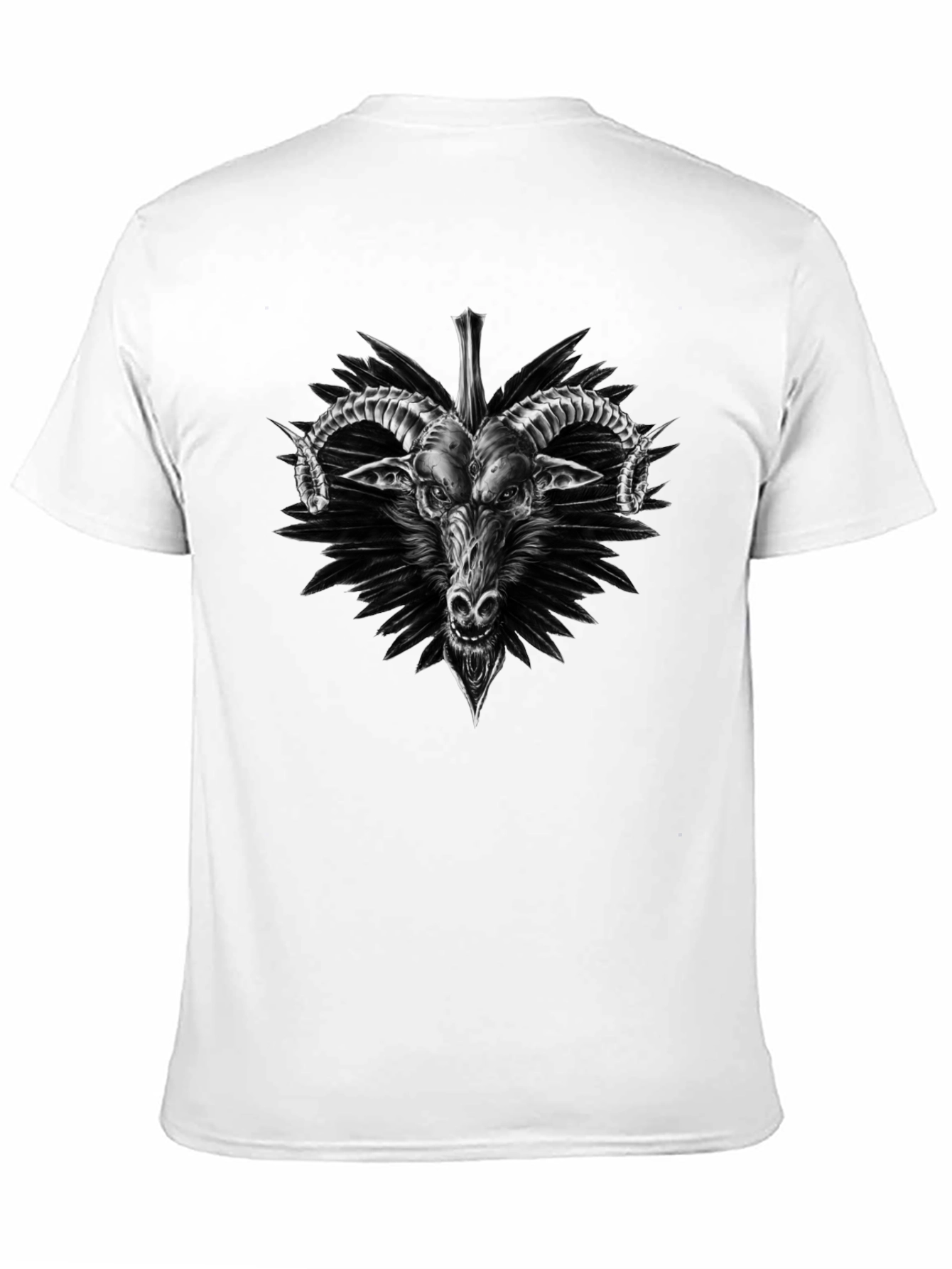 Baphomet Graphic Tee - Dark Goat Shirt