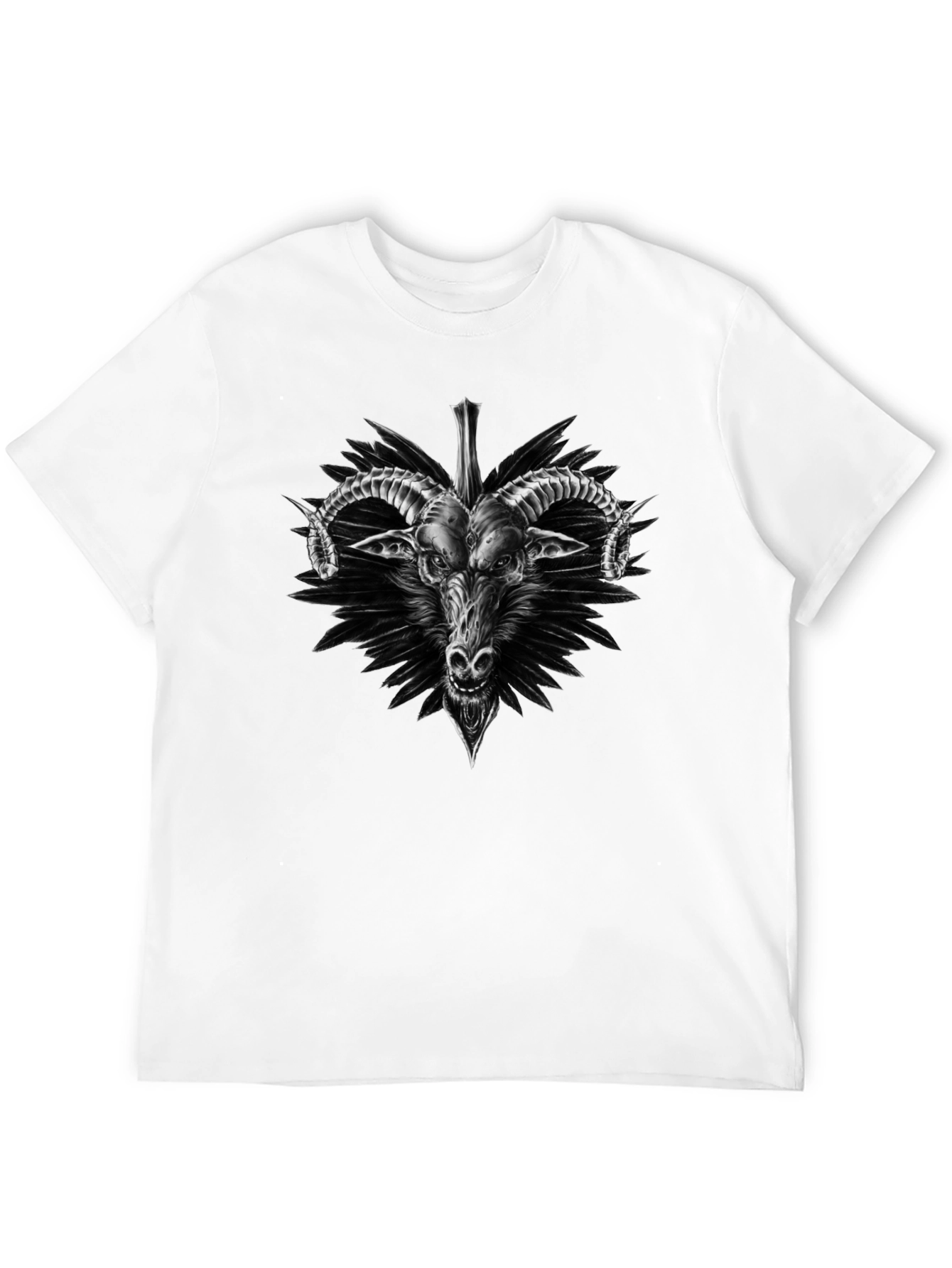 Baphomet Graphic Tee - Dark Goat Shirt