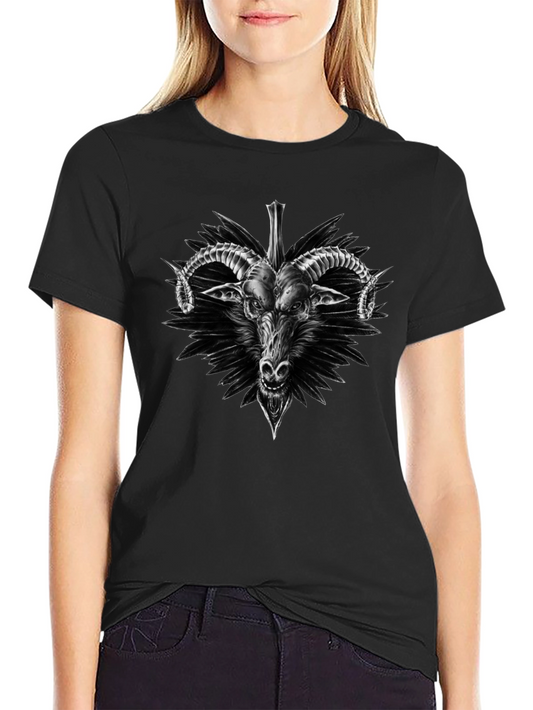 Baphomet Graphic Tee - Dark Goat Shirt