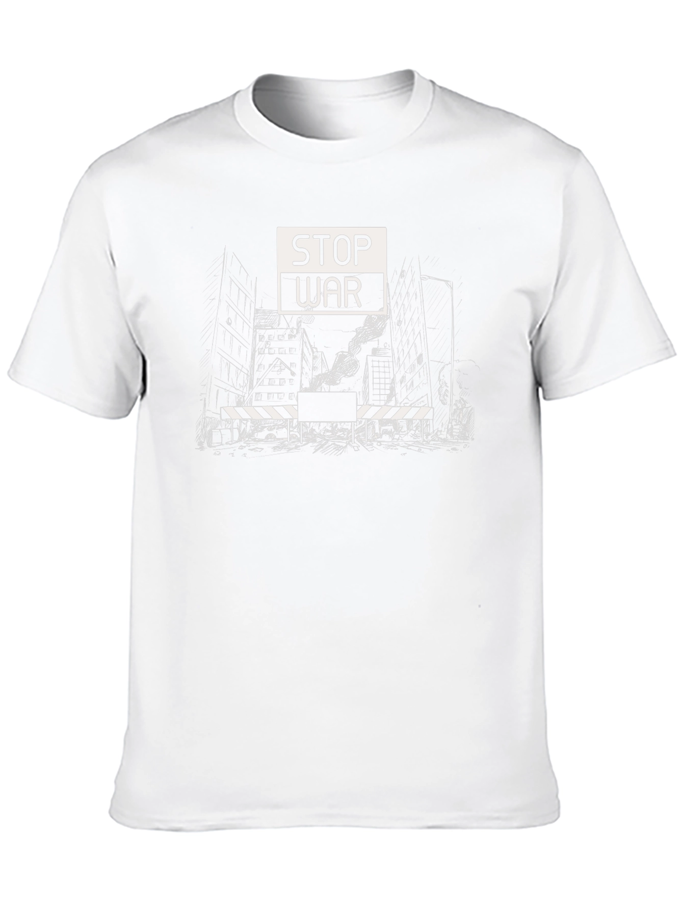 Stop War Graphic T-Shirt - Peace Activist Tee