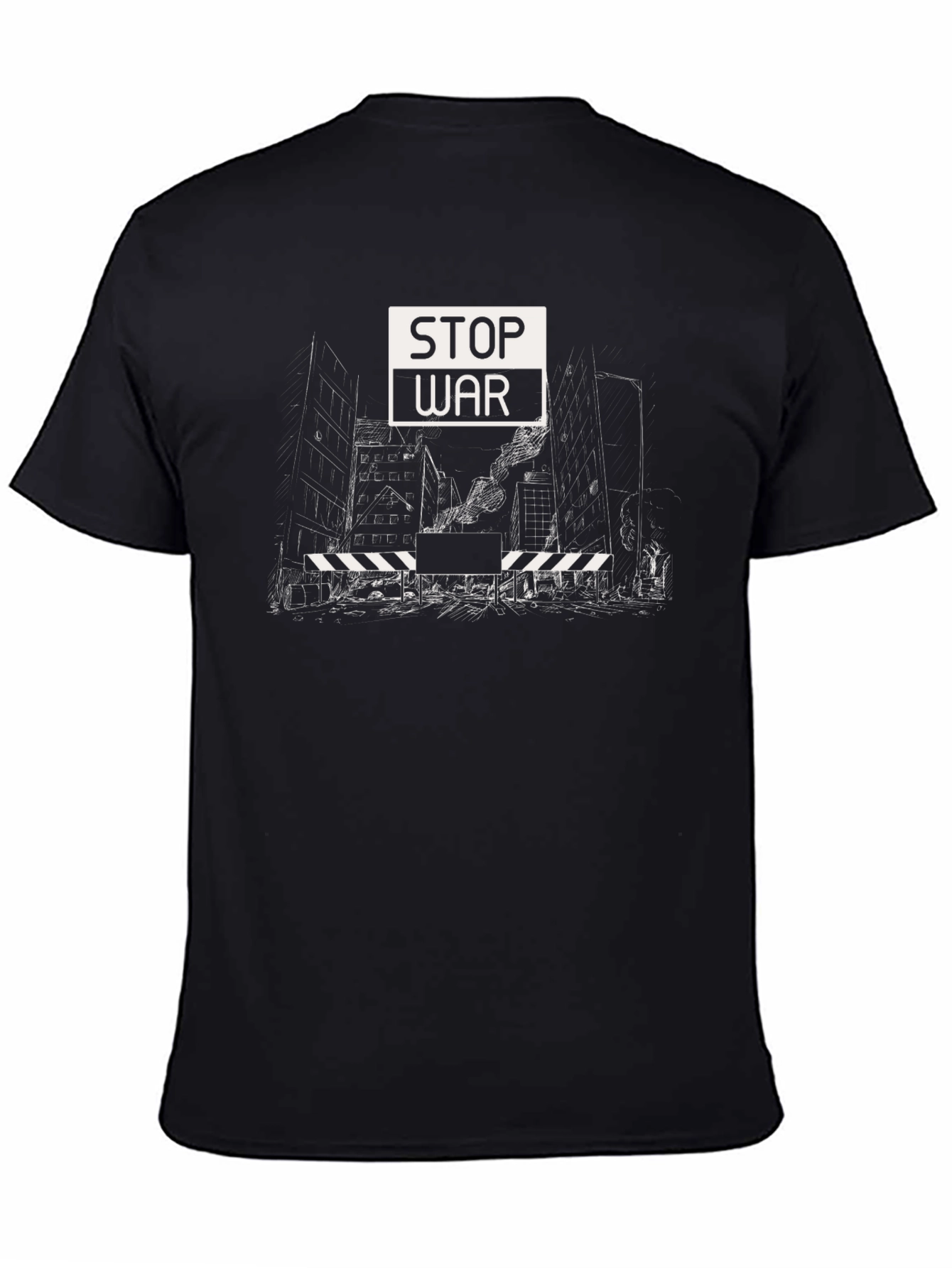 Stop War Graphic T-Shirt - Peace Activist Tee