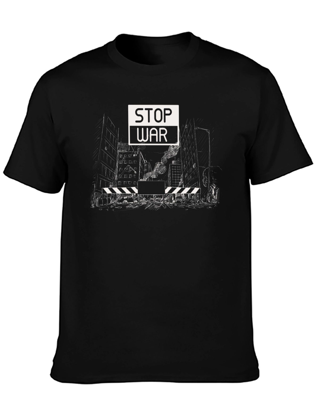 Stop War Graphic T-Shirt - Peace Activist Tee