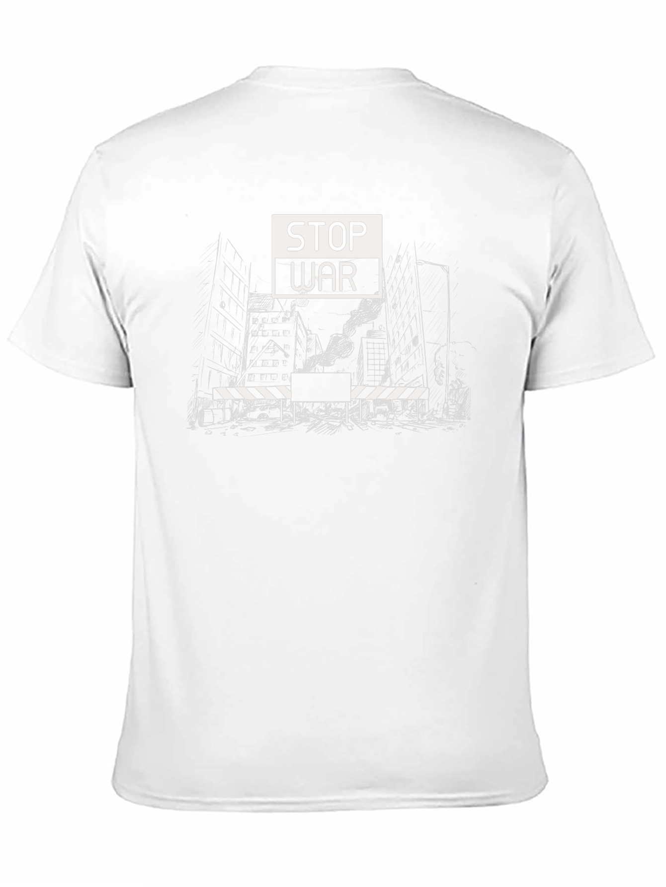 Stop War Graphic T-Shirt - Peace Activist Tee