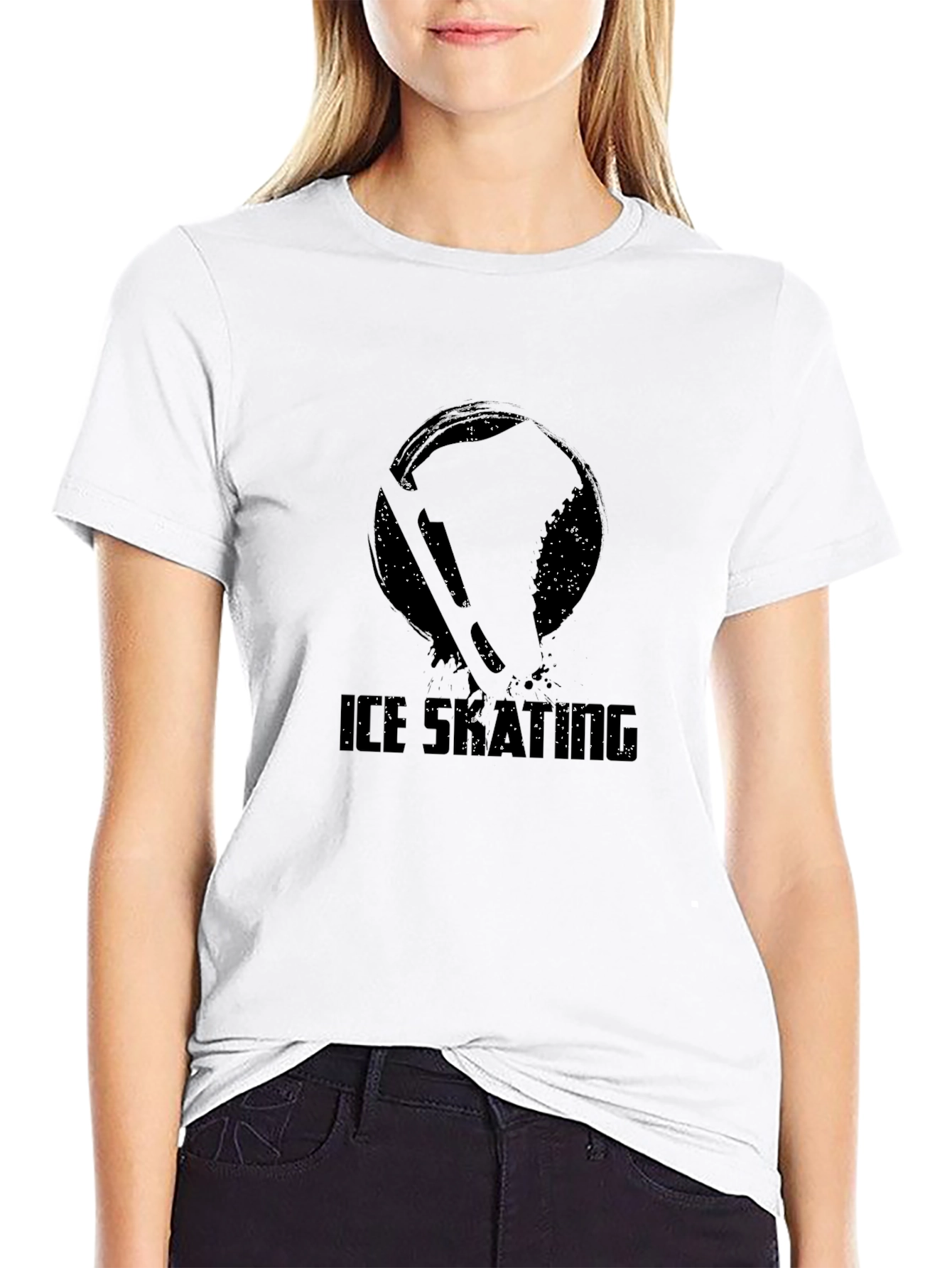 Ice Skating Graphic Tee - Unisex