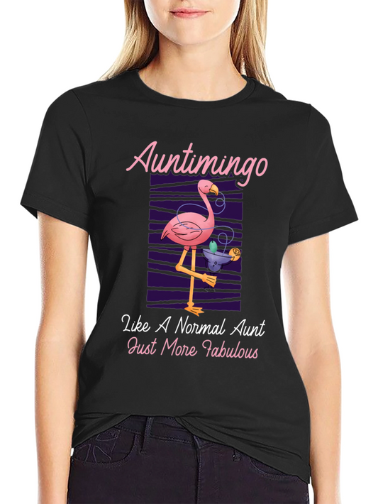 Auntimingo Fabulous Aunt T-Shirt