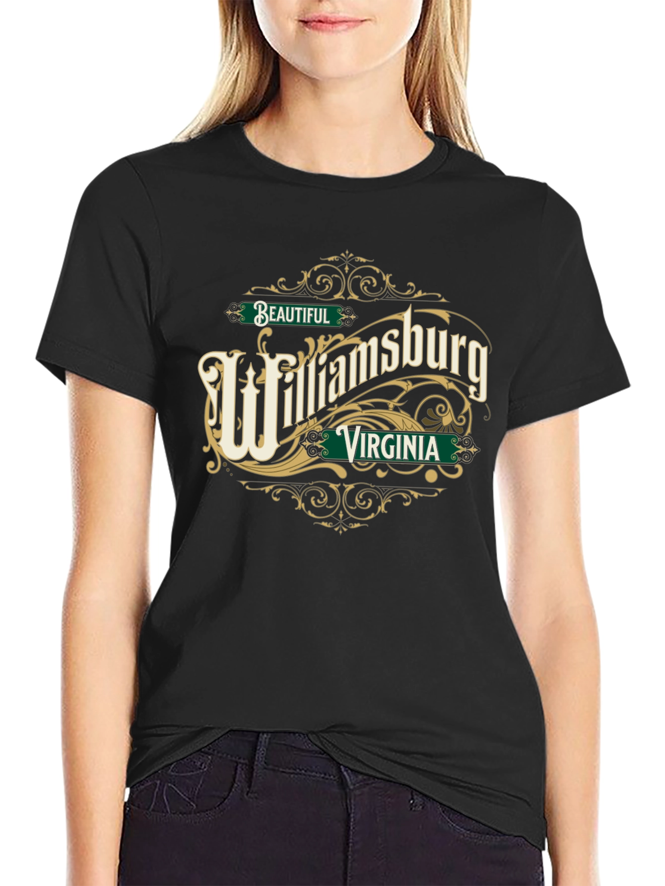 Beautiful Williamsburg Virginia Graphic T-Shirt