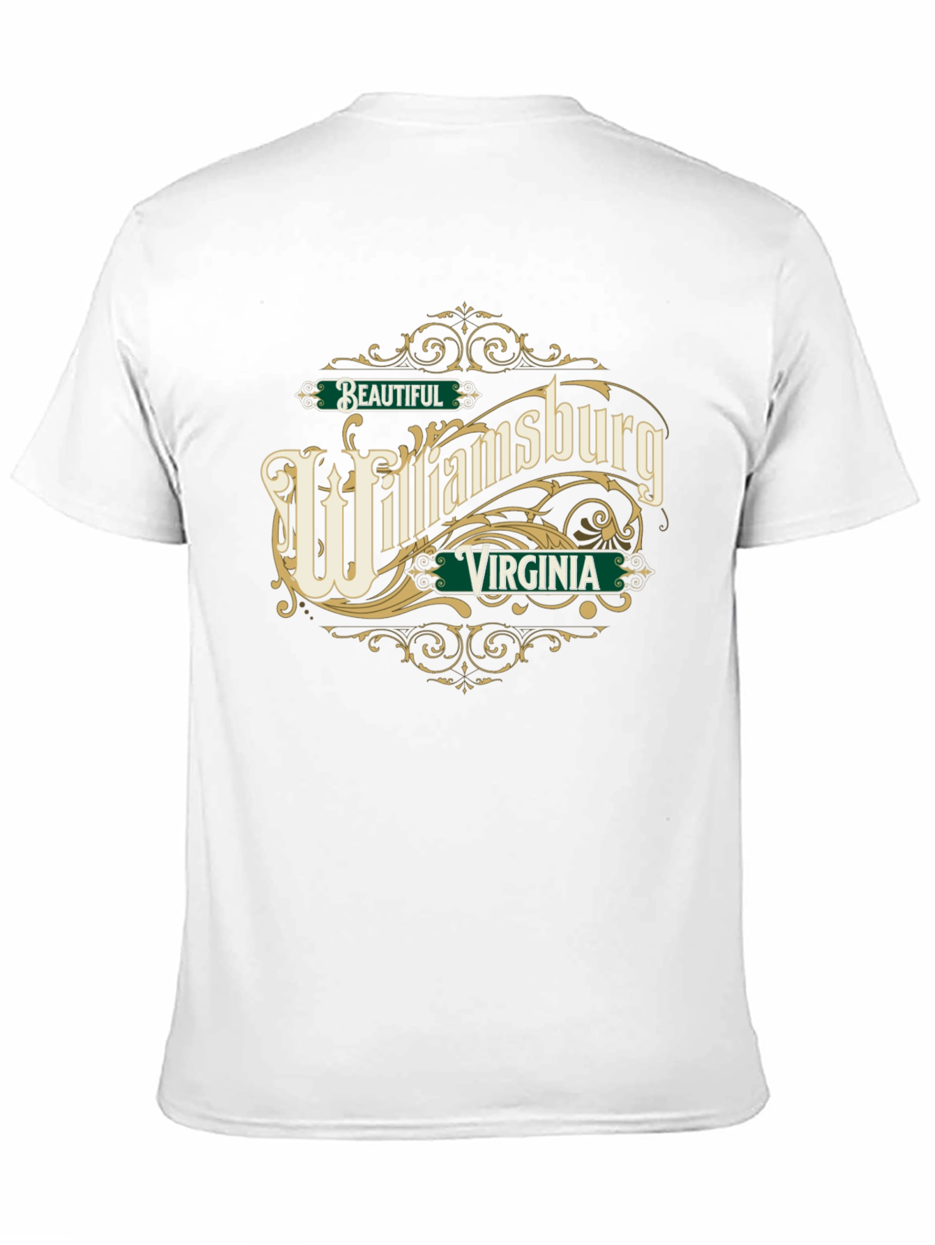 Beautiful Williamsburg Virginia Graphic T-Shirt