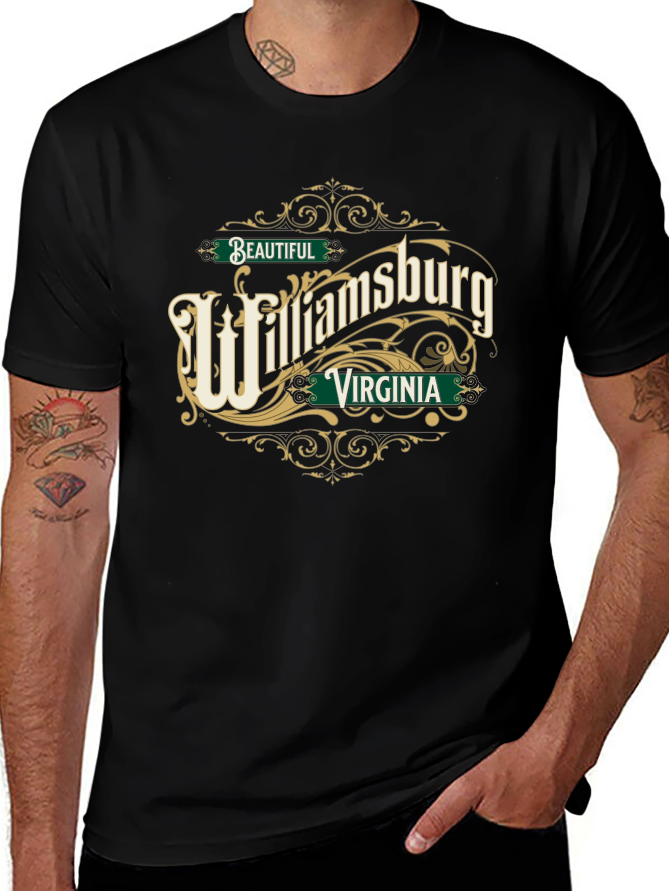Beautiful Williamsburg Virginia Graphic T-Shirt