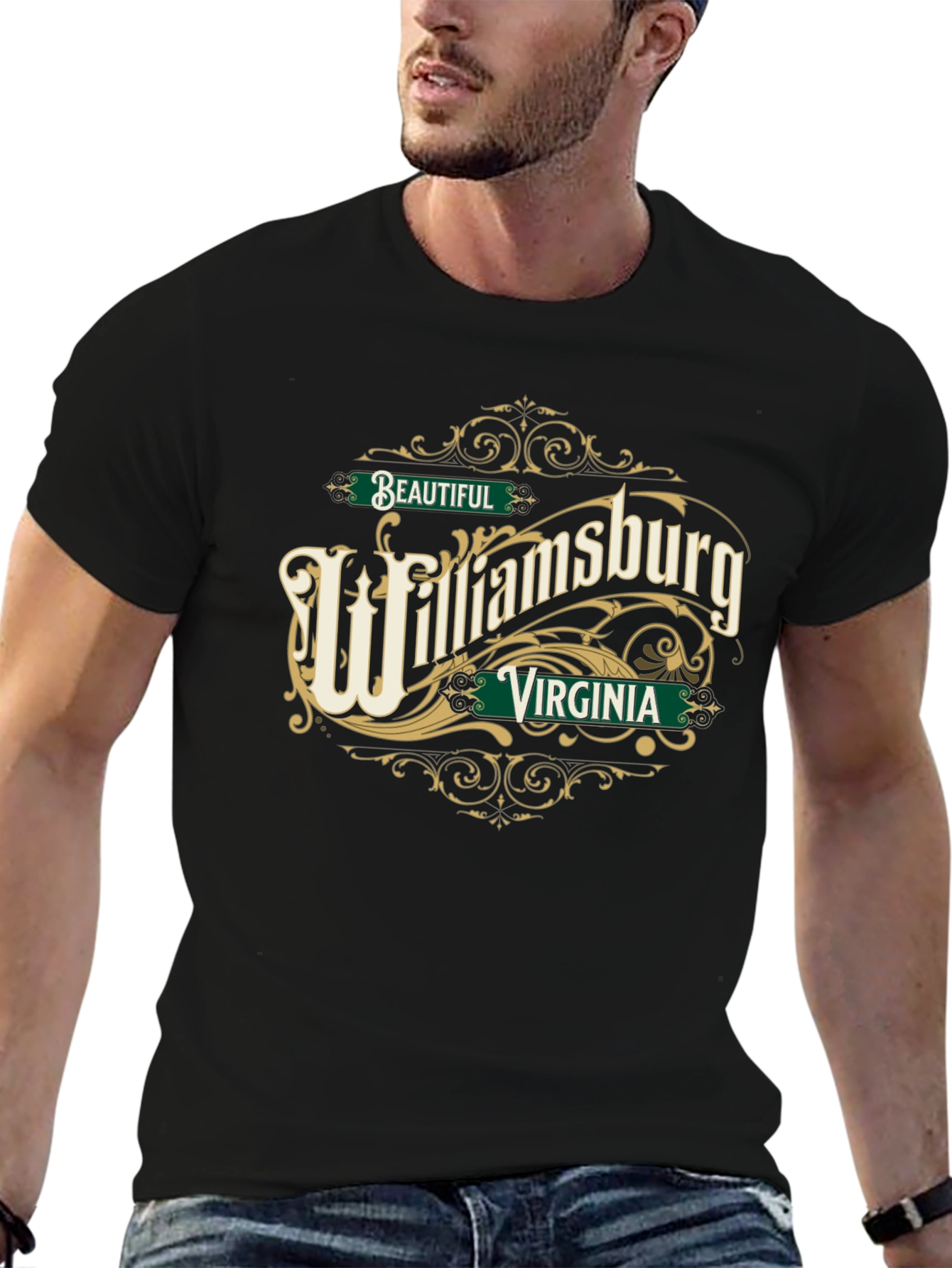 Beautiful Williamsburg Virginia Graphic T-Shirt