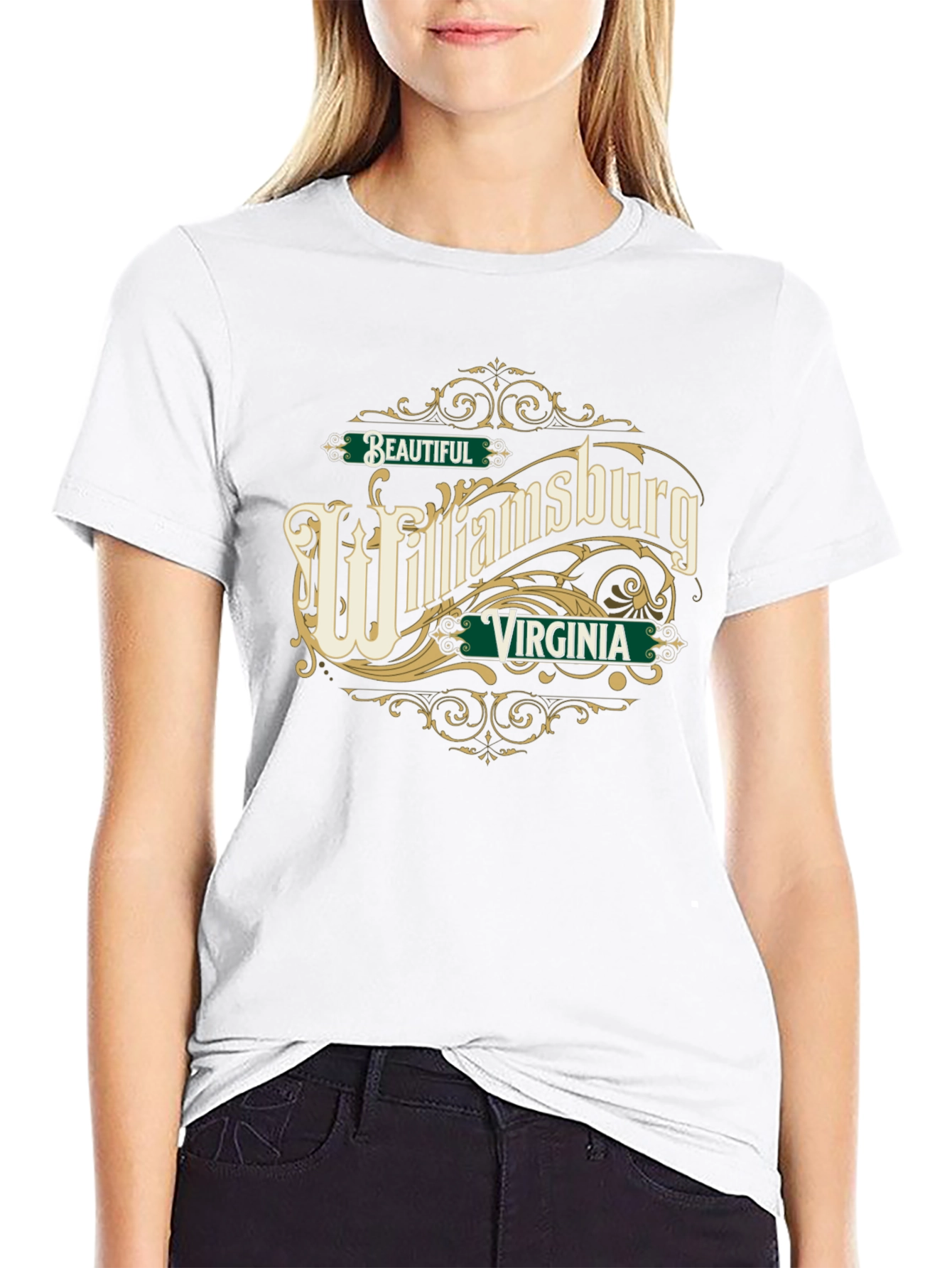 Beautiful Williamsburg Virginia Graphic T-Shirt