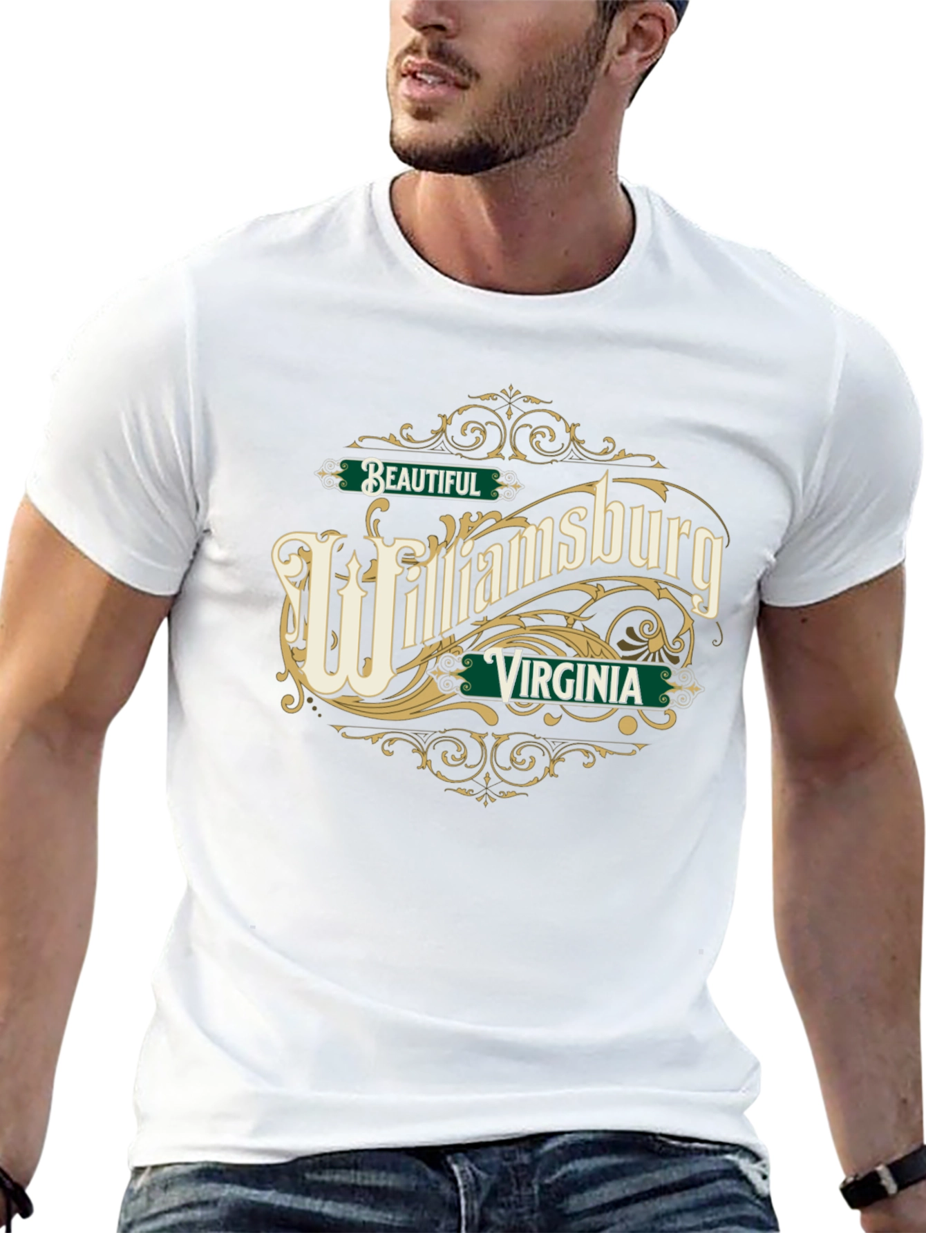 Beautiful Williamsburg Virginia Graphic T-Shirt