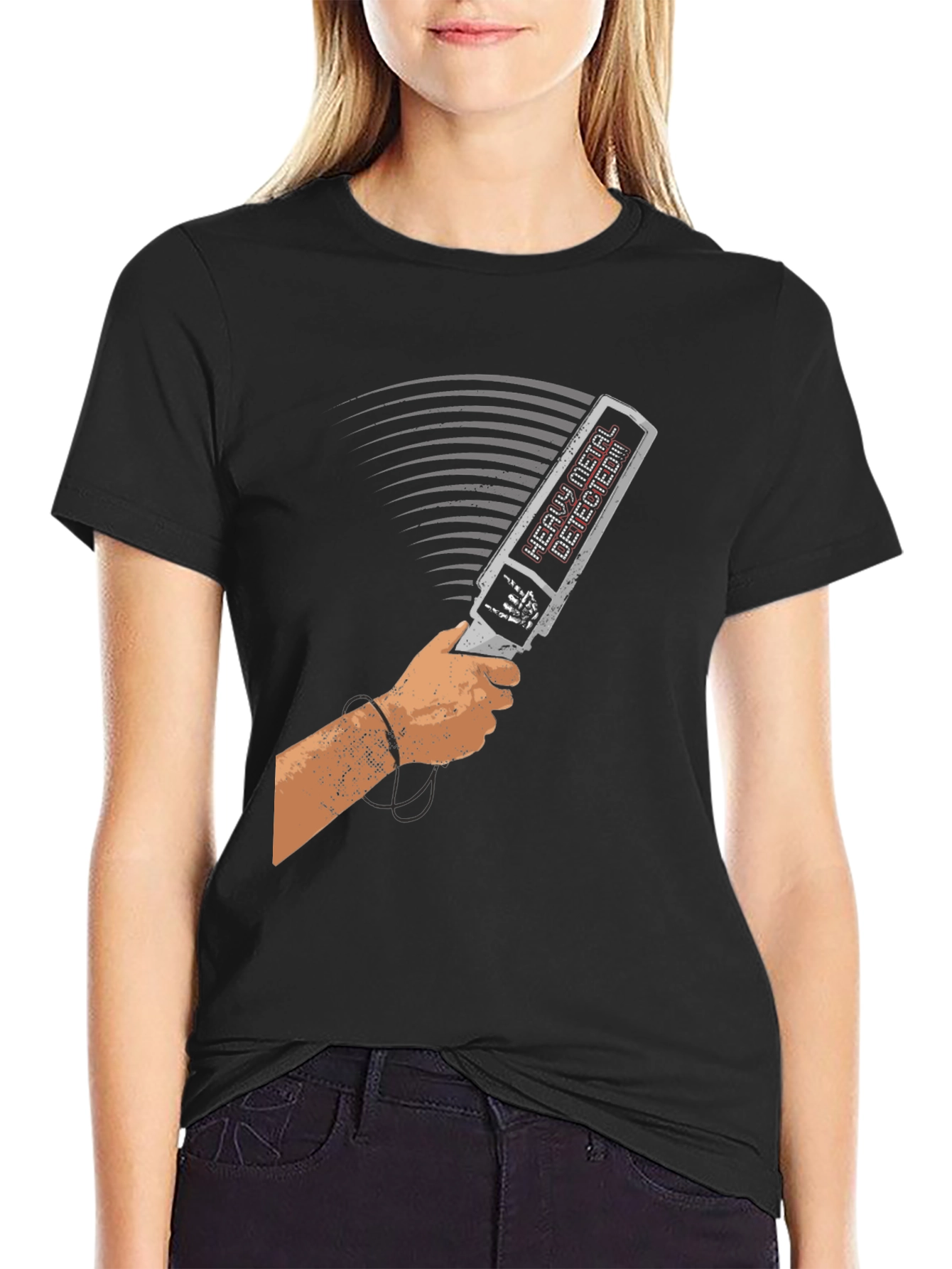 Heavy Metal Detector Graphic Tee