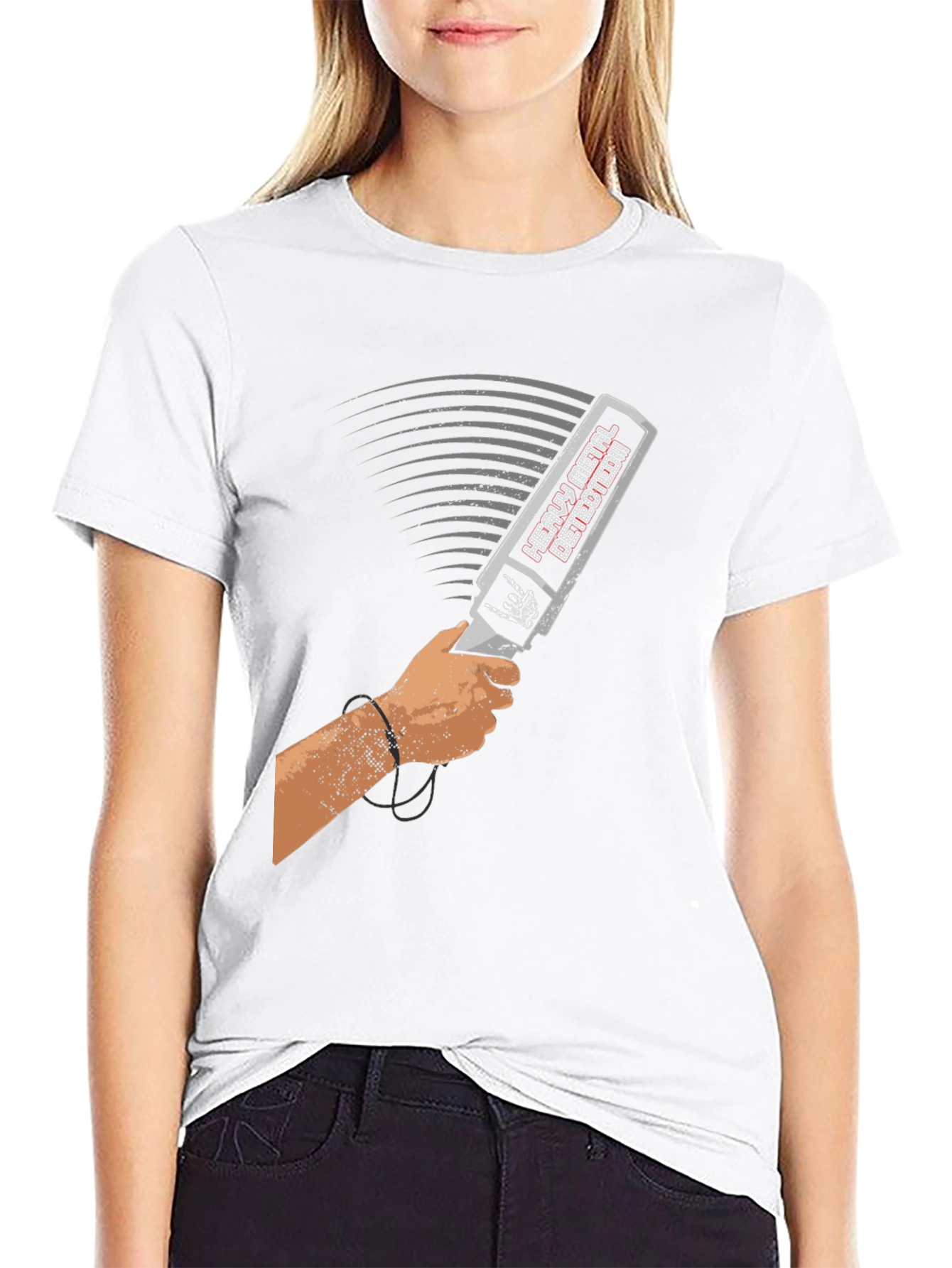 Heavy Metal Detector Graphic Tee