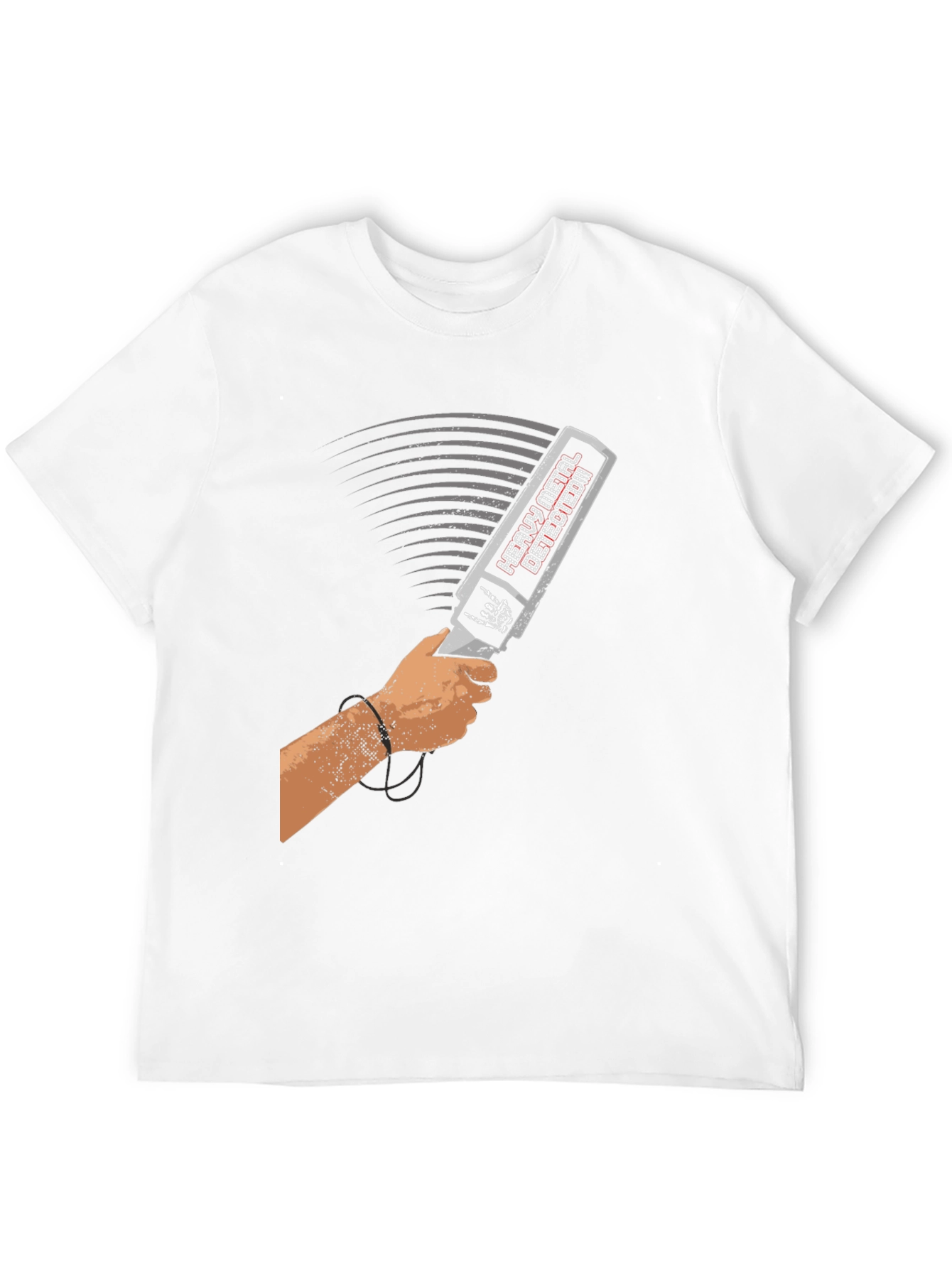 Heavy Metal Detector Graphic Tee