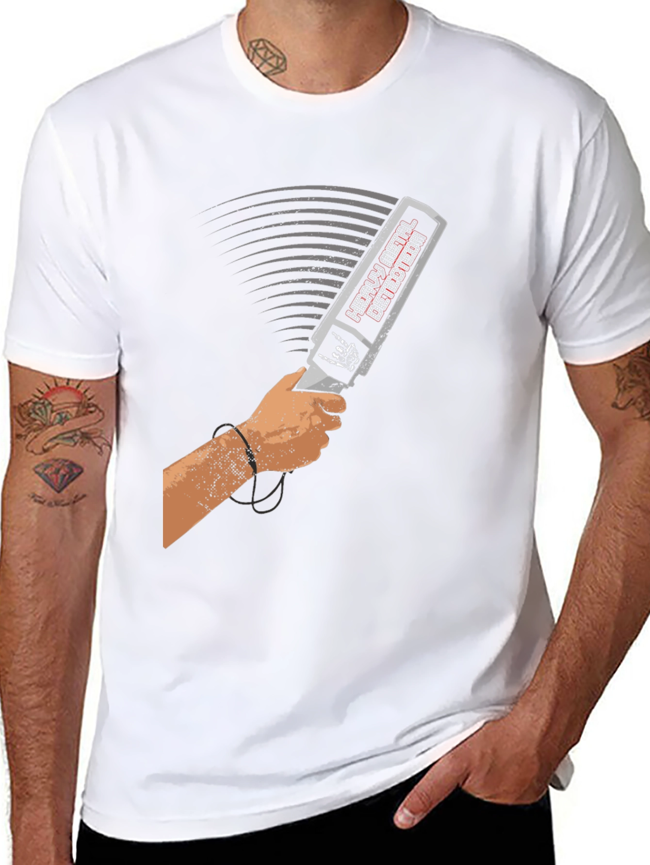 Heavy Metal Detector Graphic Tee