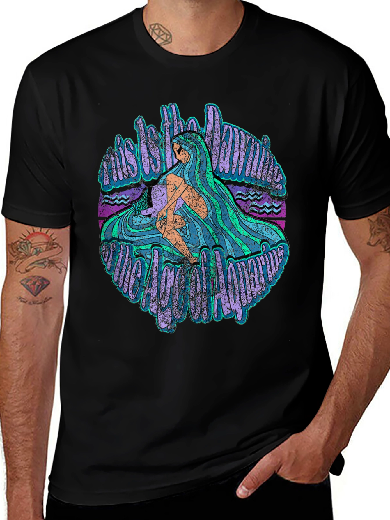 Retro Hawaiian Graphic T-Shirt