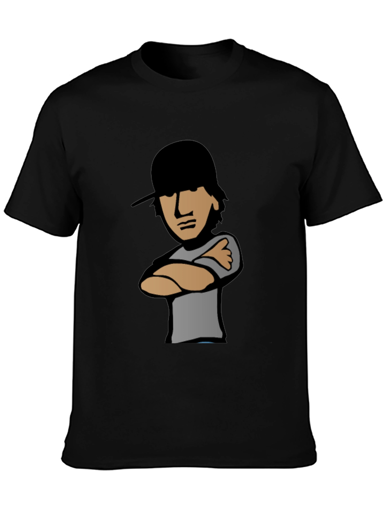 Cool Cartoon Character Graphic Tee