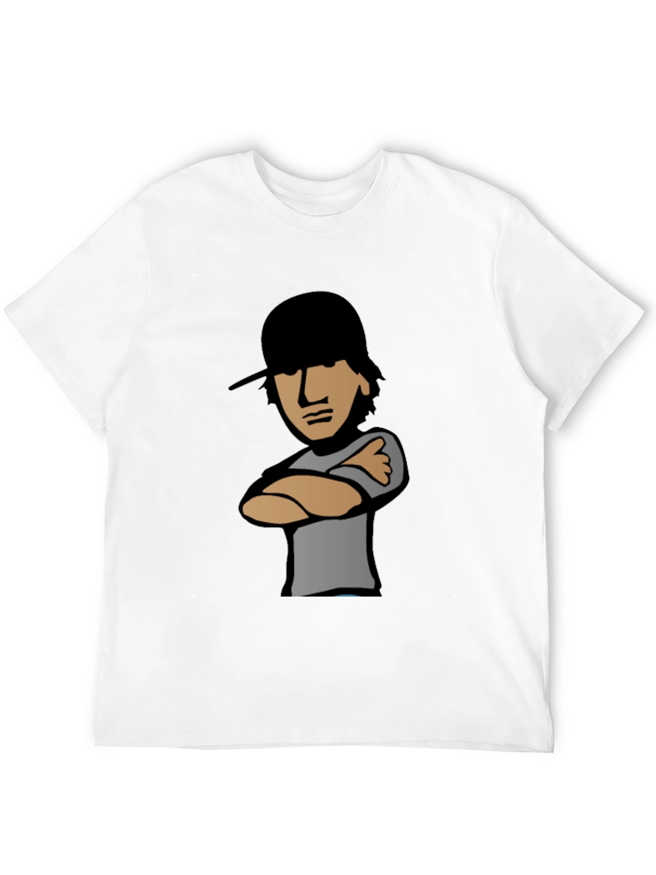 Cool Cartoon Character Graphic Tee