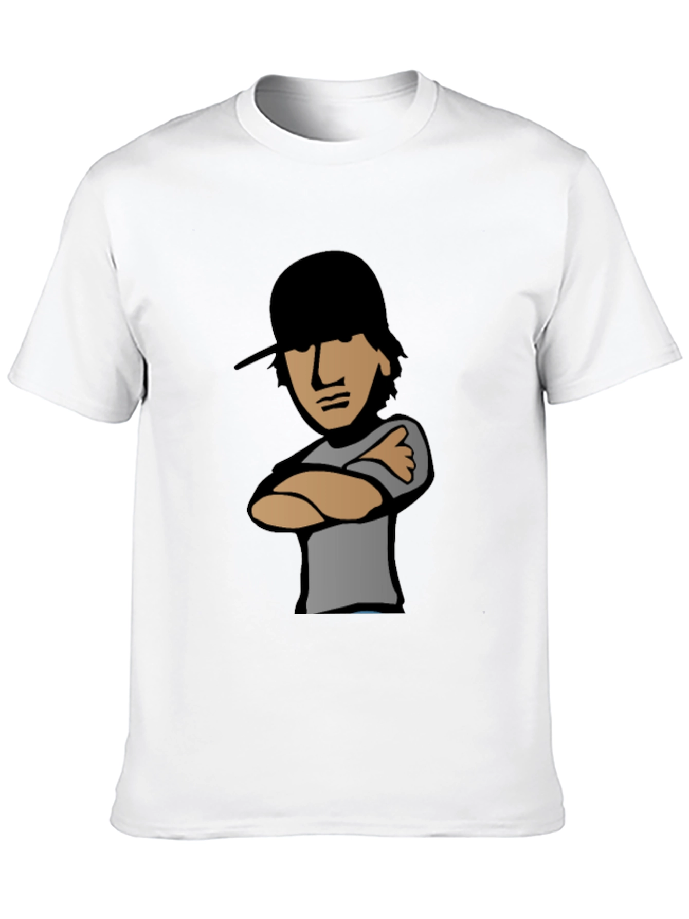 Cool Cartoon Character Graphic Tee