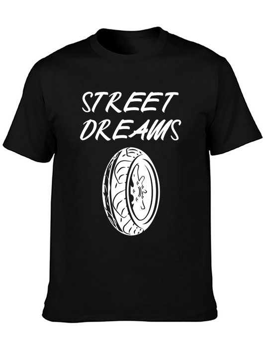 Street Dreams Graphic Tee - Black