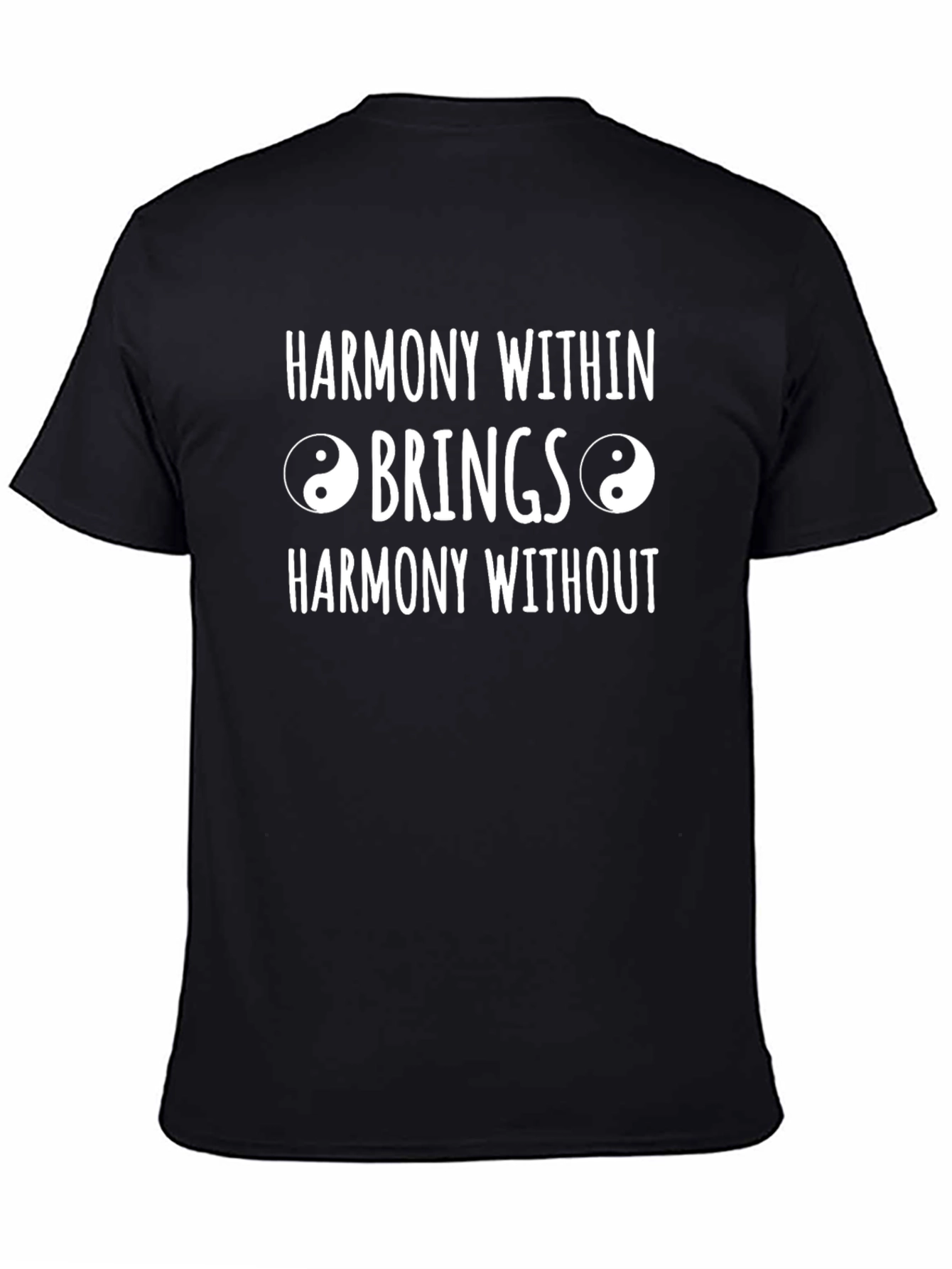 Harmony Within T-Shirt - Yin Yang Graphic Tee