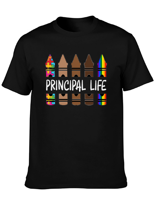 Principal Life Crayon T-Shirt