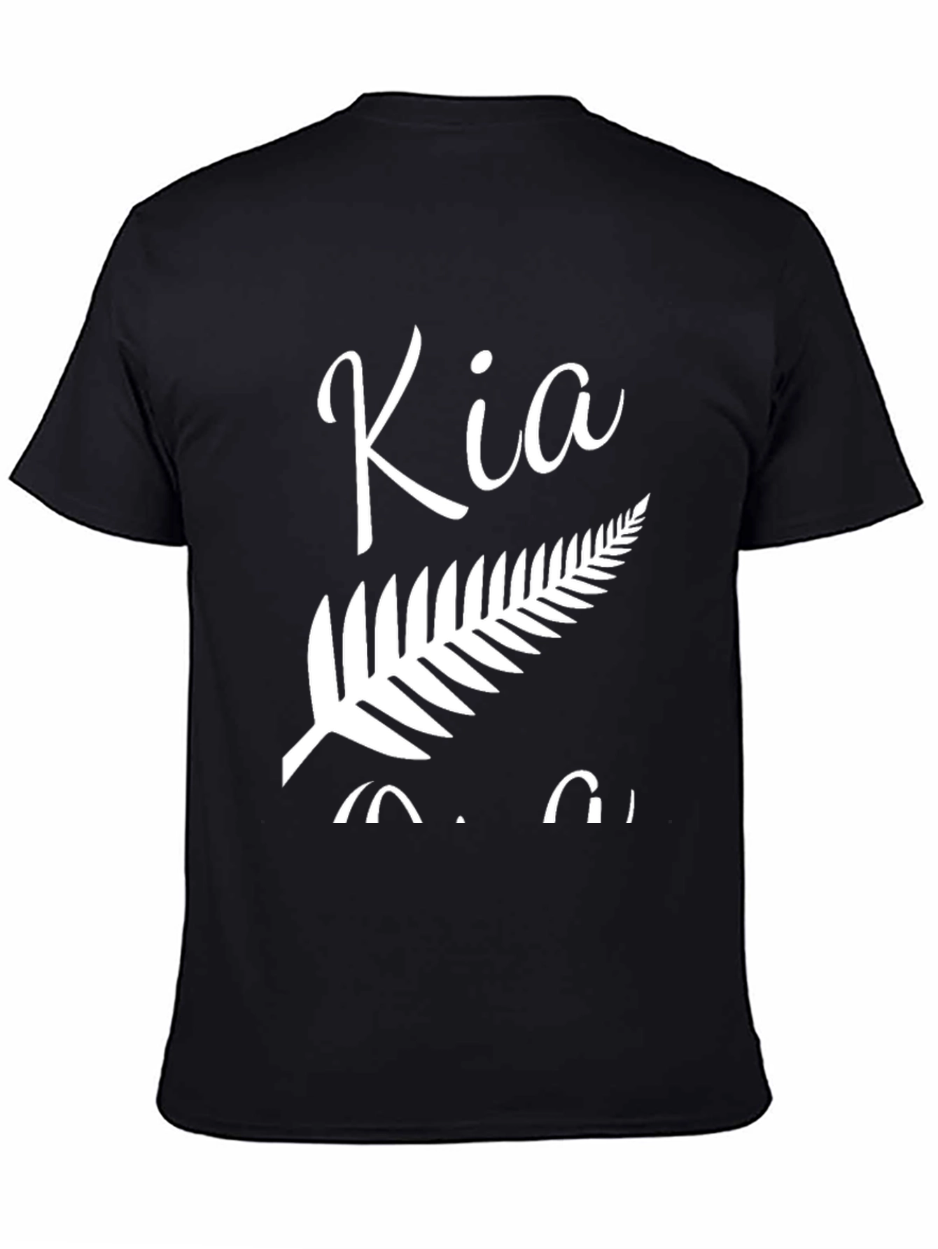 Kia Ora New Zealand T-Shirt - Fern Design