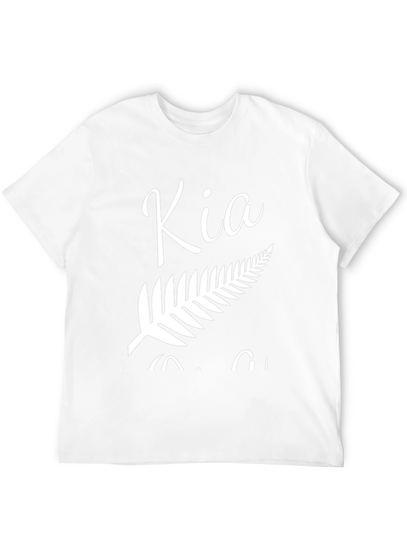Kia Ora New Zealand T-Shirt - Fern Design