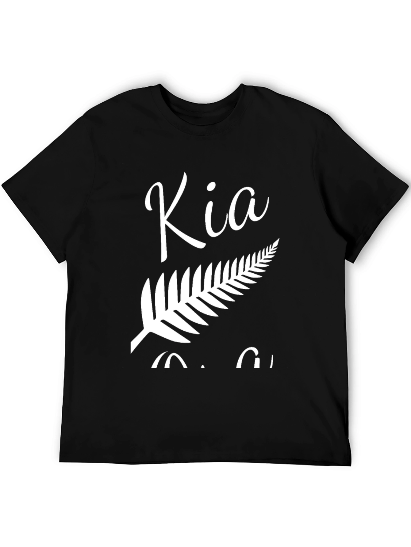Kia Ora New Zealand T-Shirt - Fern Design