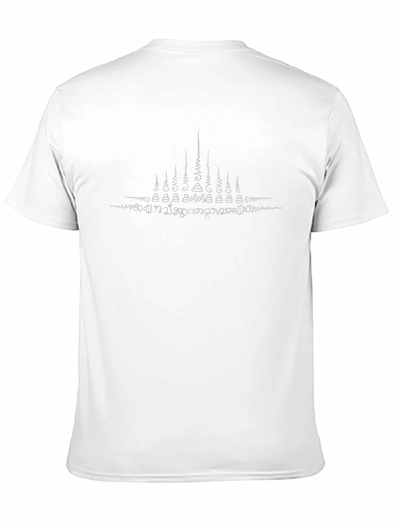 Thai Tattoo Black T-Shirt Sak Yant Blessed Design