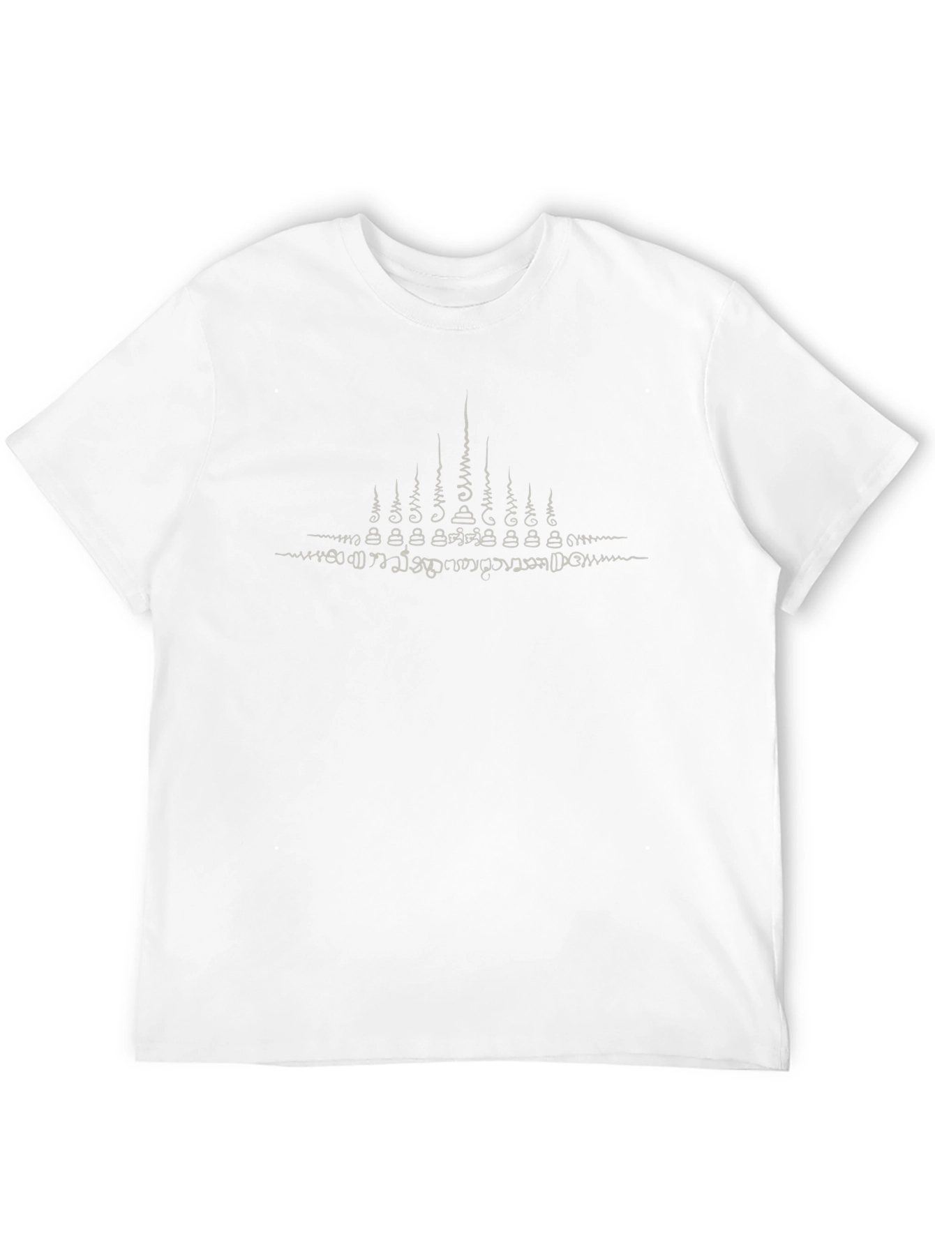 Thai Tattoo Black T-Shirt Sak Yant Blessed Design