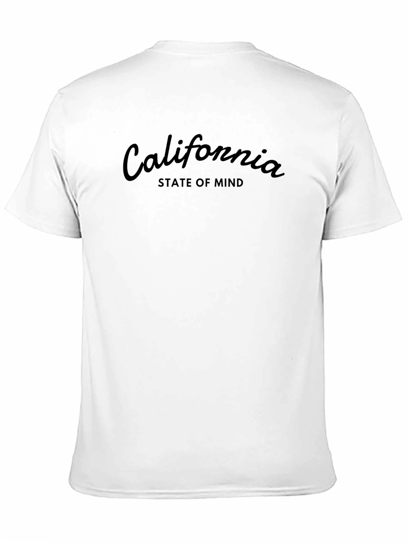 California State of Mind Black T-Shirt
