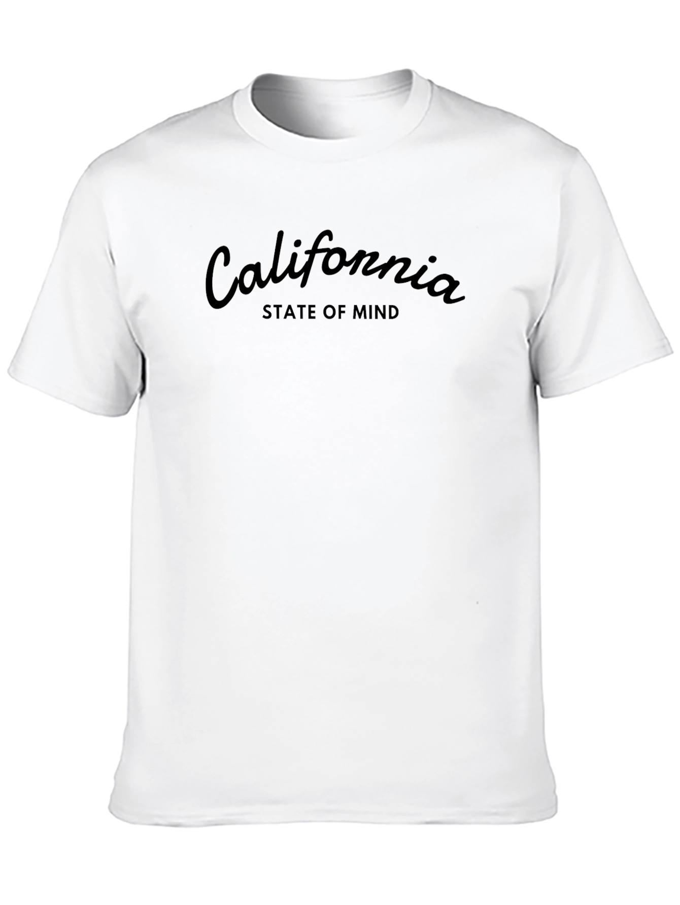 California State of Mind Black T-Shirt
