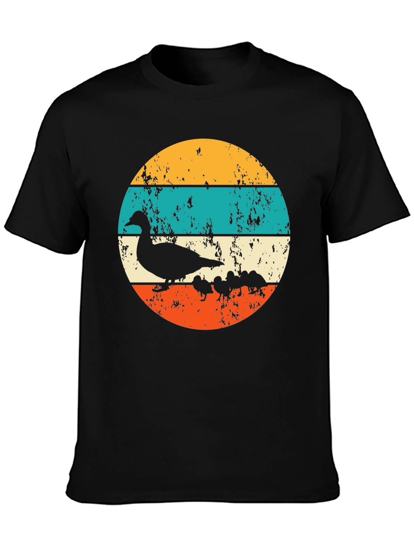 Retro Ducklings Graphic Tee