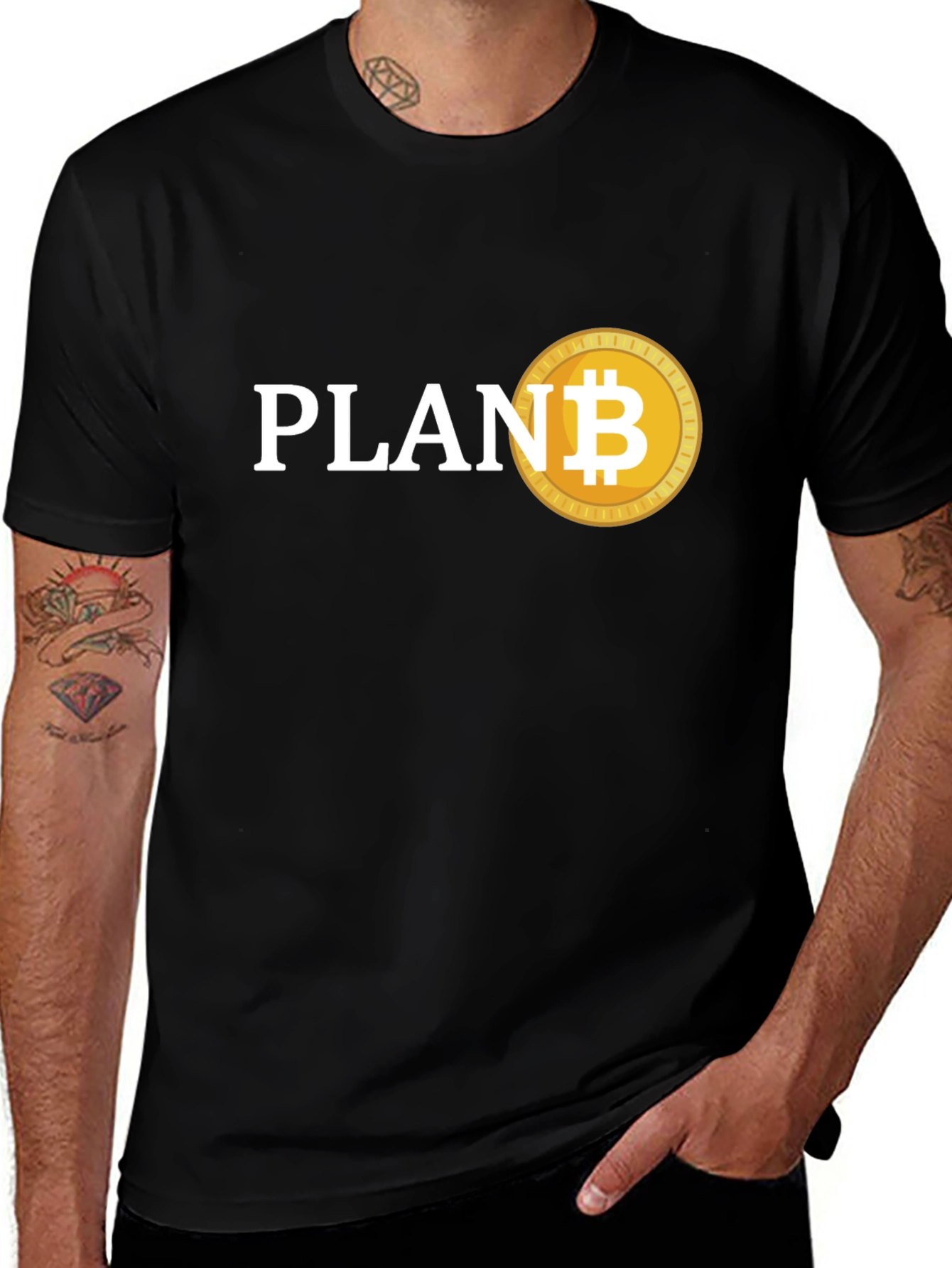 Plan B Bitcoin Crypto T-Shirt