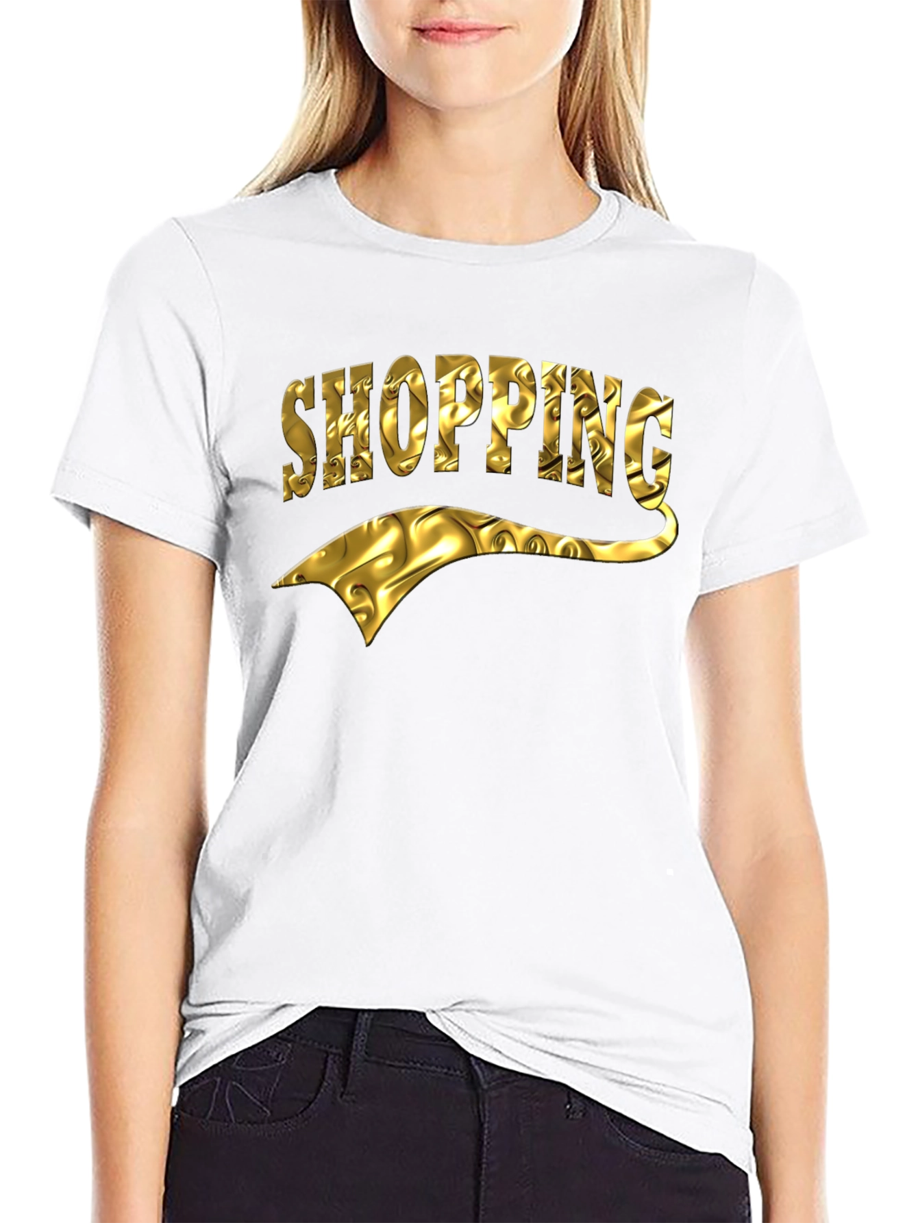 Golden Shopping Tee