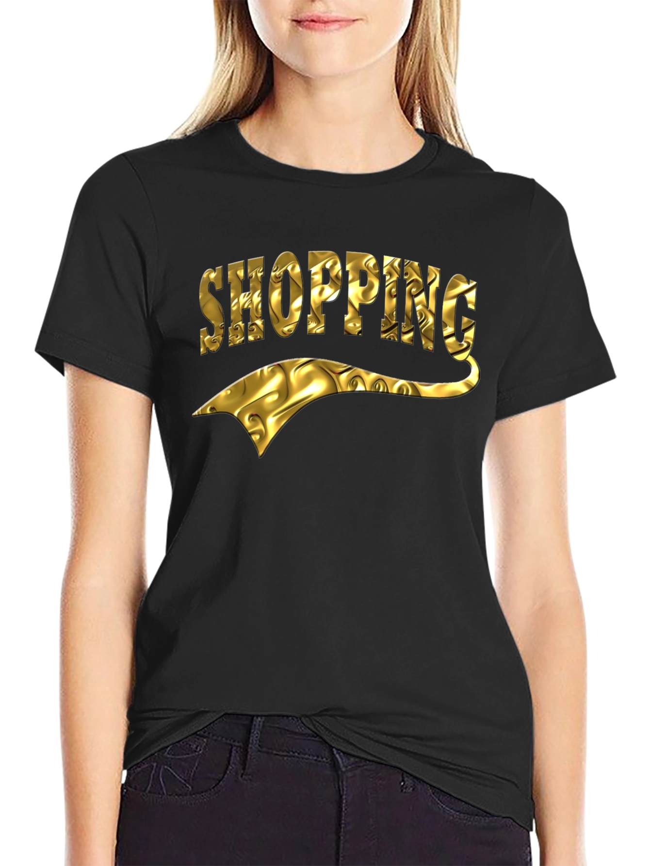 Golden Shopping Tee