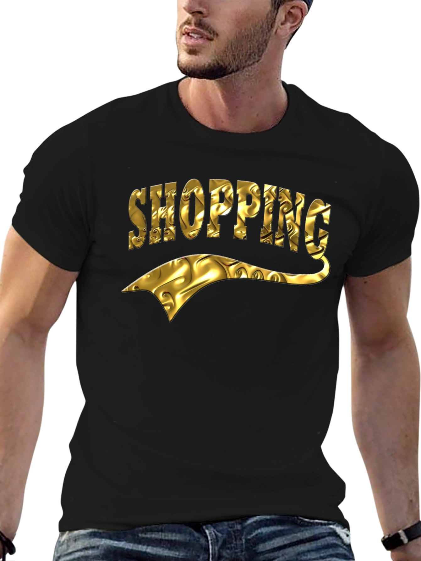 Golden Shopping Tee