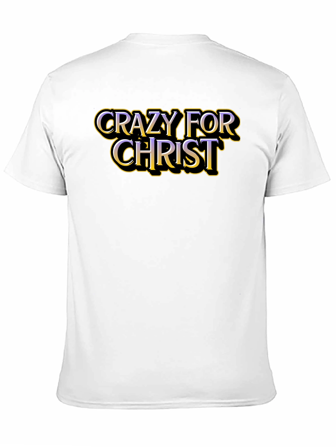 Crazy For Christ Graphic T-Shirt - Black